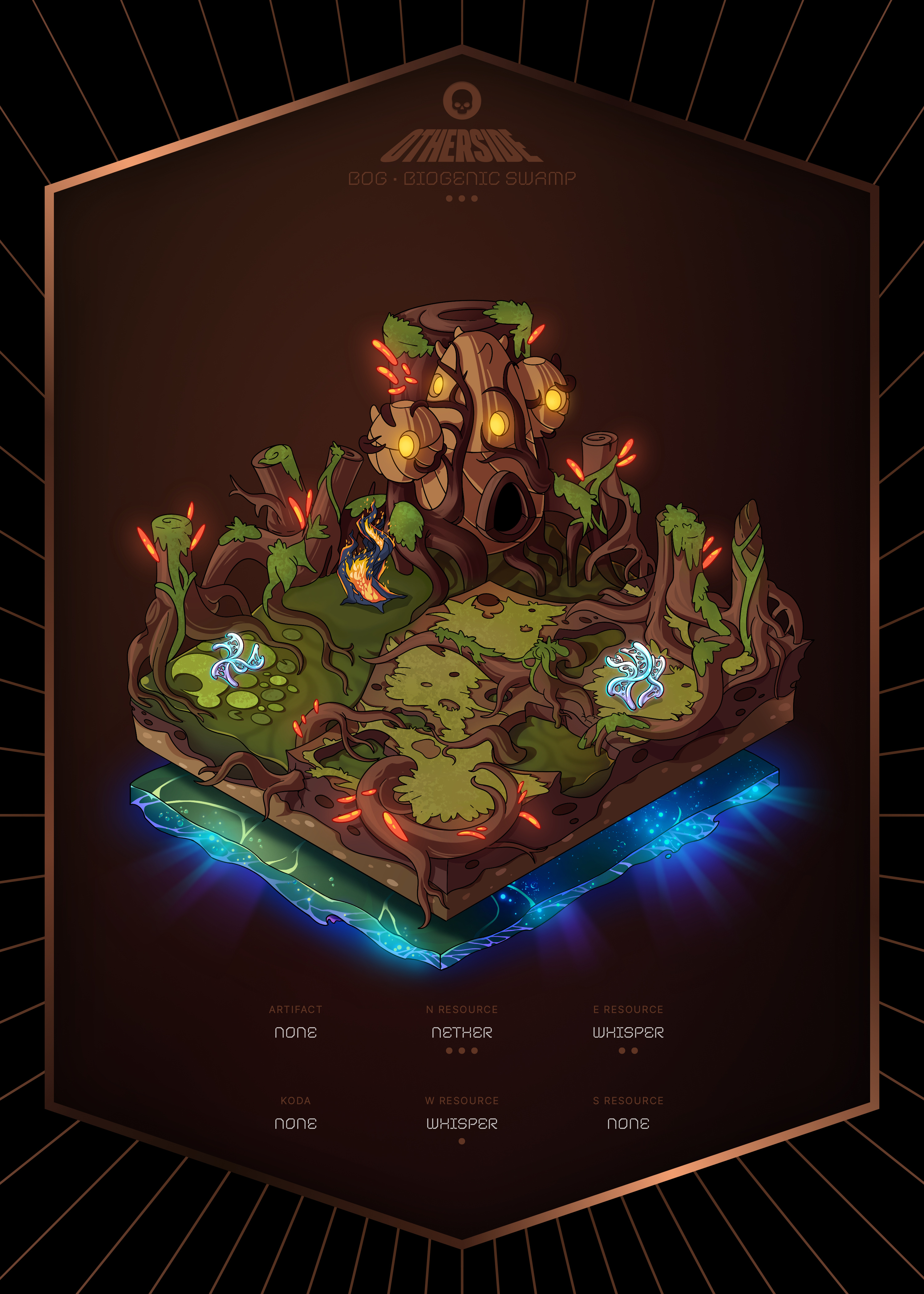 Otherdeed #1348 — Bog