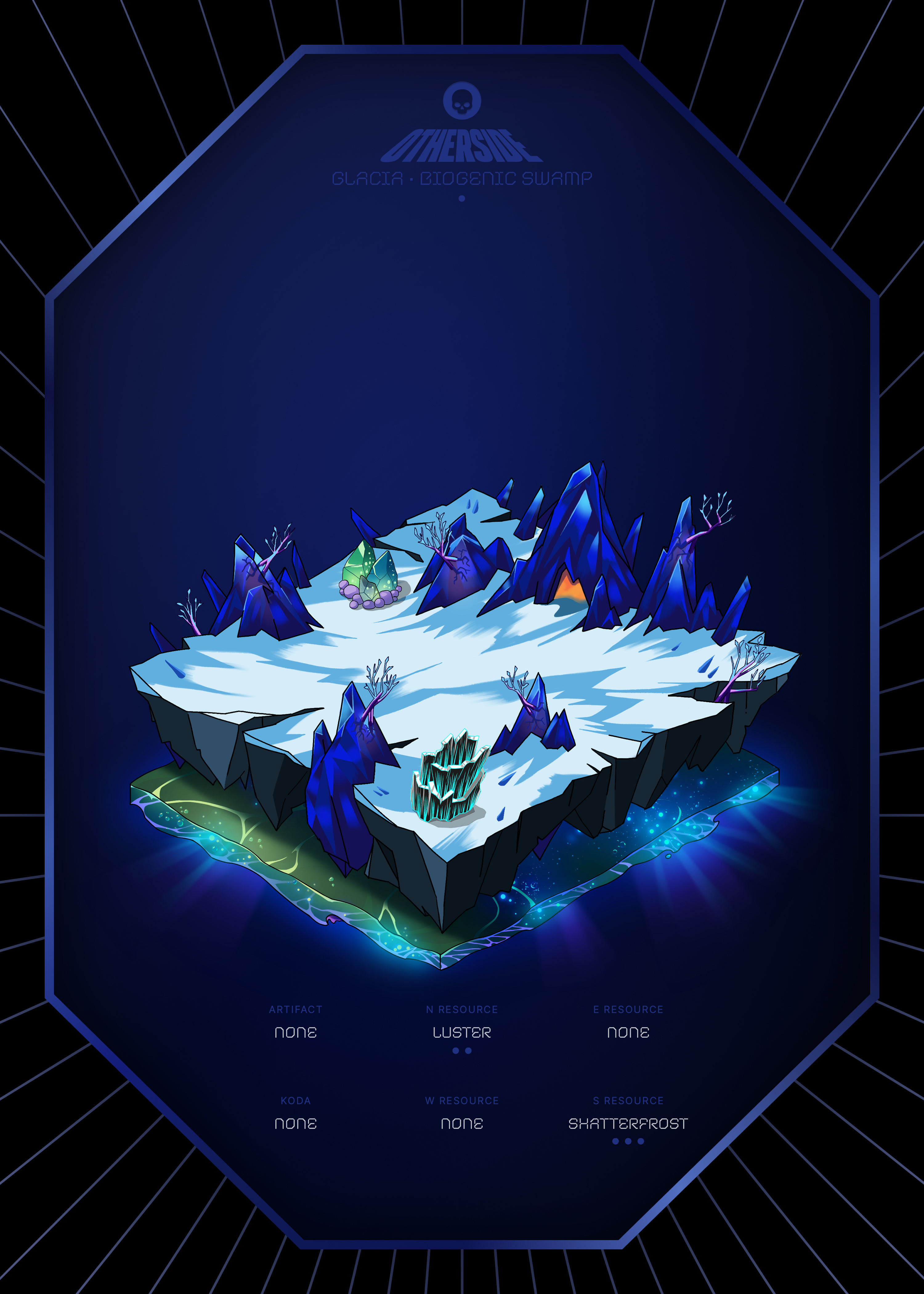 Otherdeed #5800 — Glacia