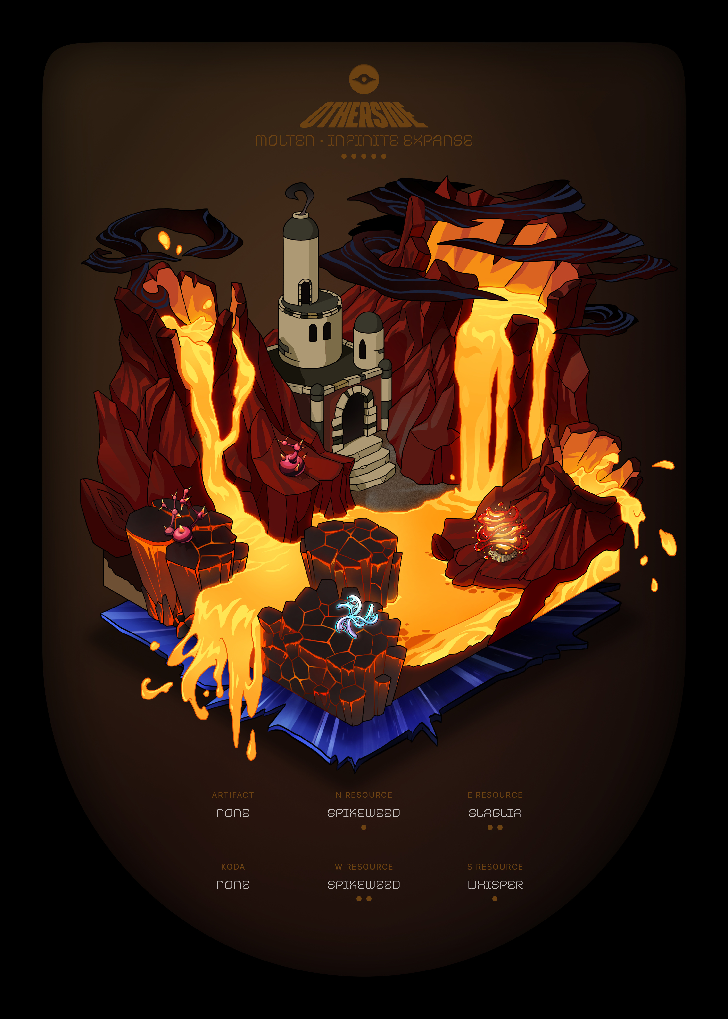 Otherdeed #42605 — Molten