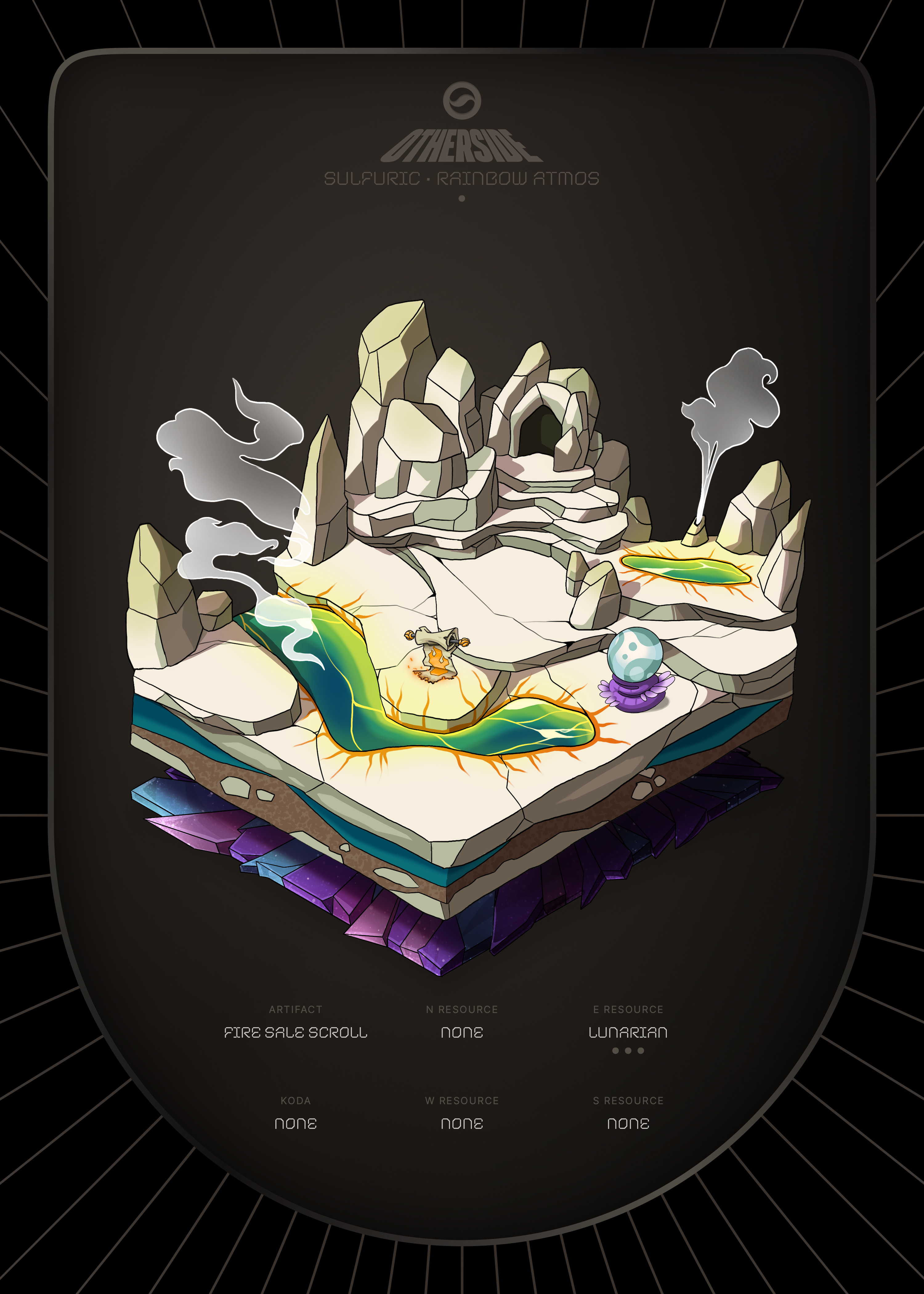 Otherdeed #74783 — Sulfuric
