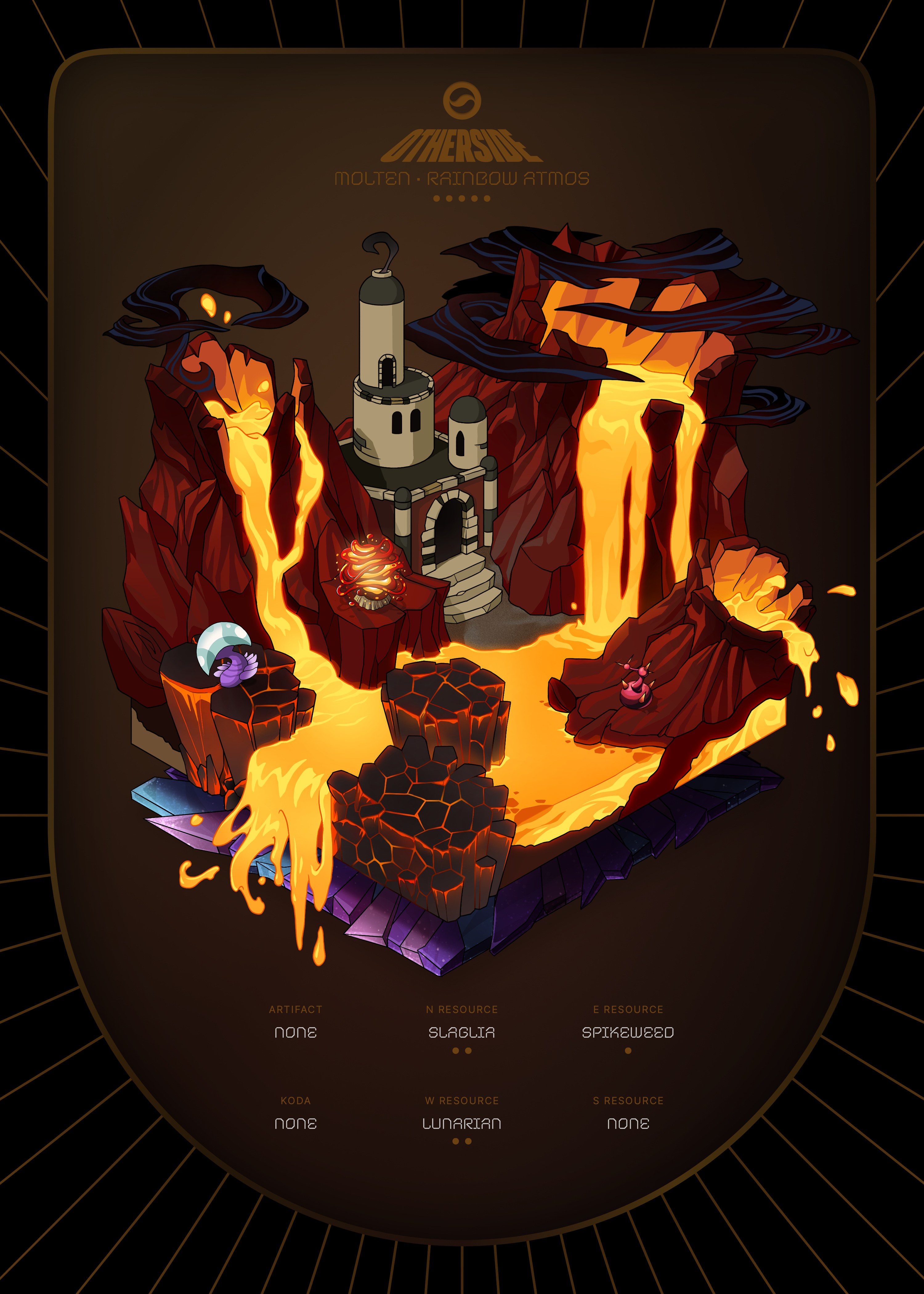 Otherdeed #79035 — Molten