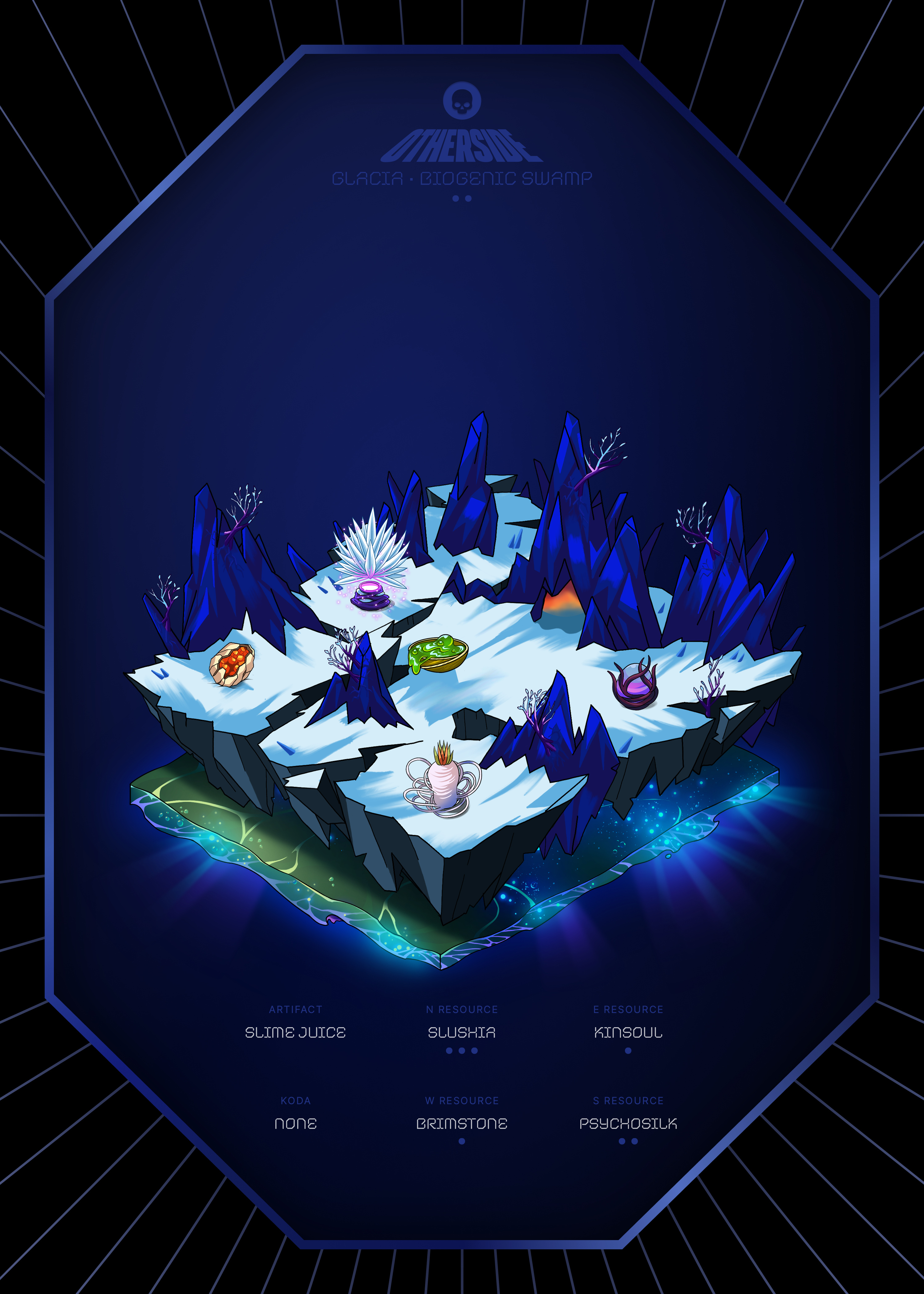 Otherdeed #8916 — Glacia