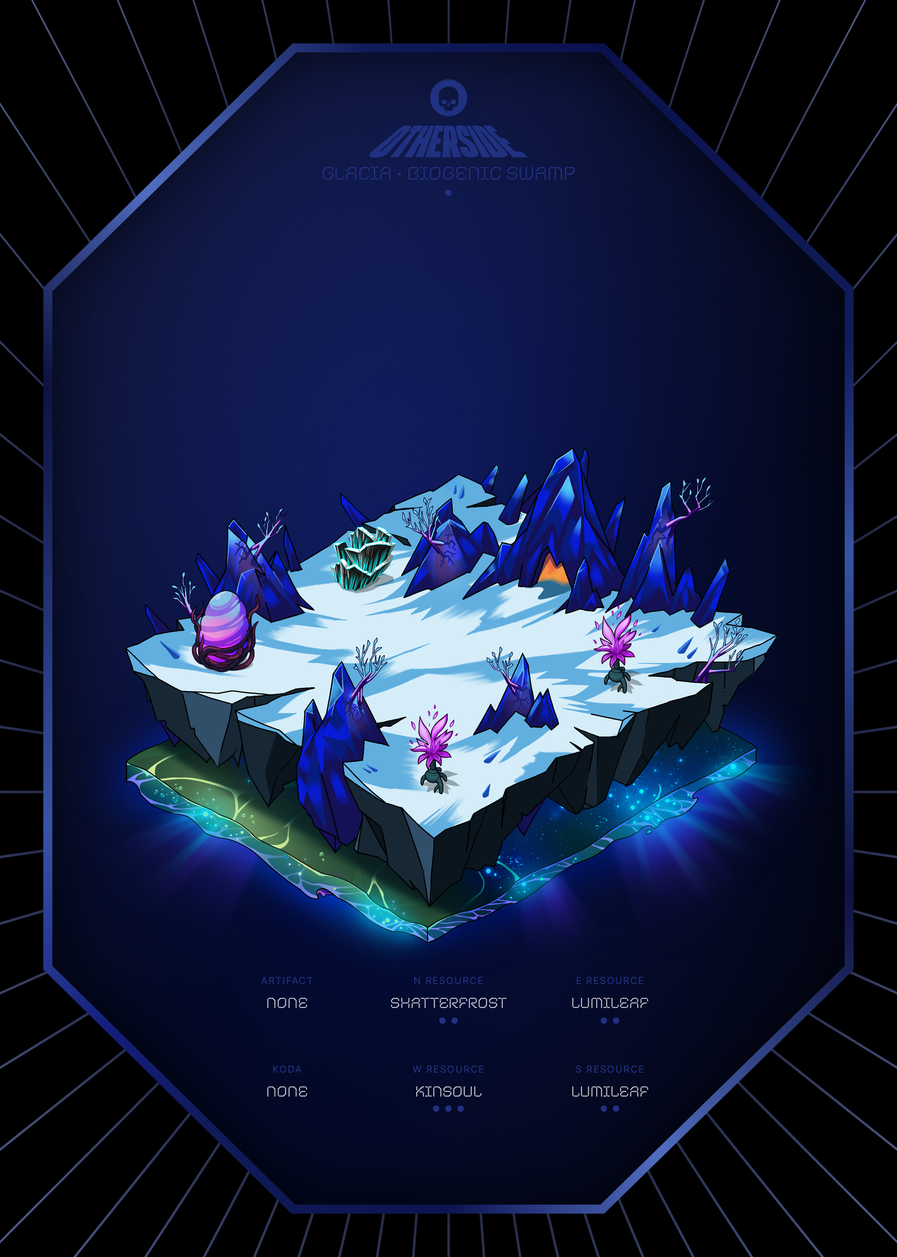 Otherdeed #1801 — Glacia