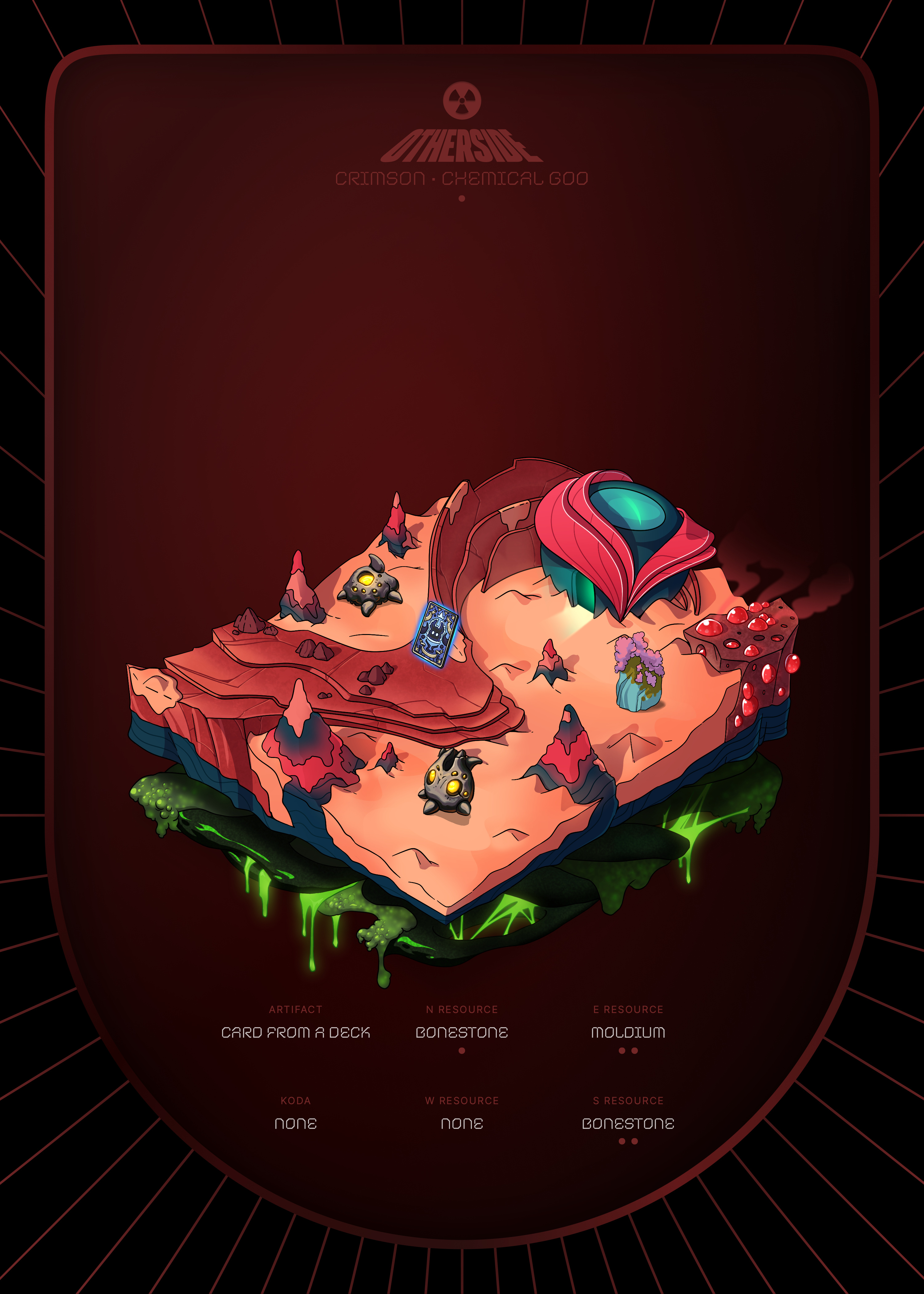 Otherdeed #15839 — Crimson