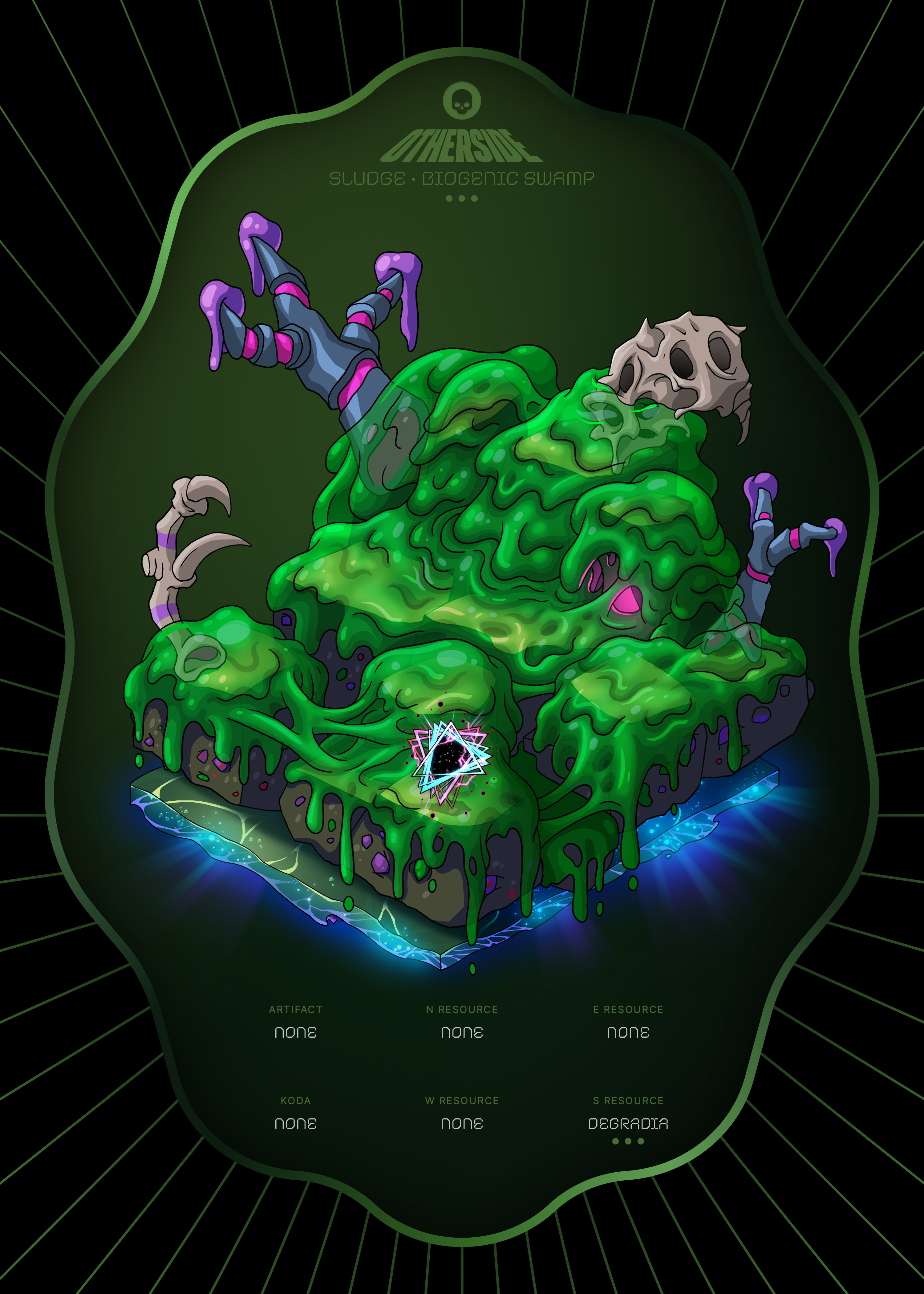 Otherdeed #9982 — Sludge