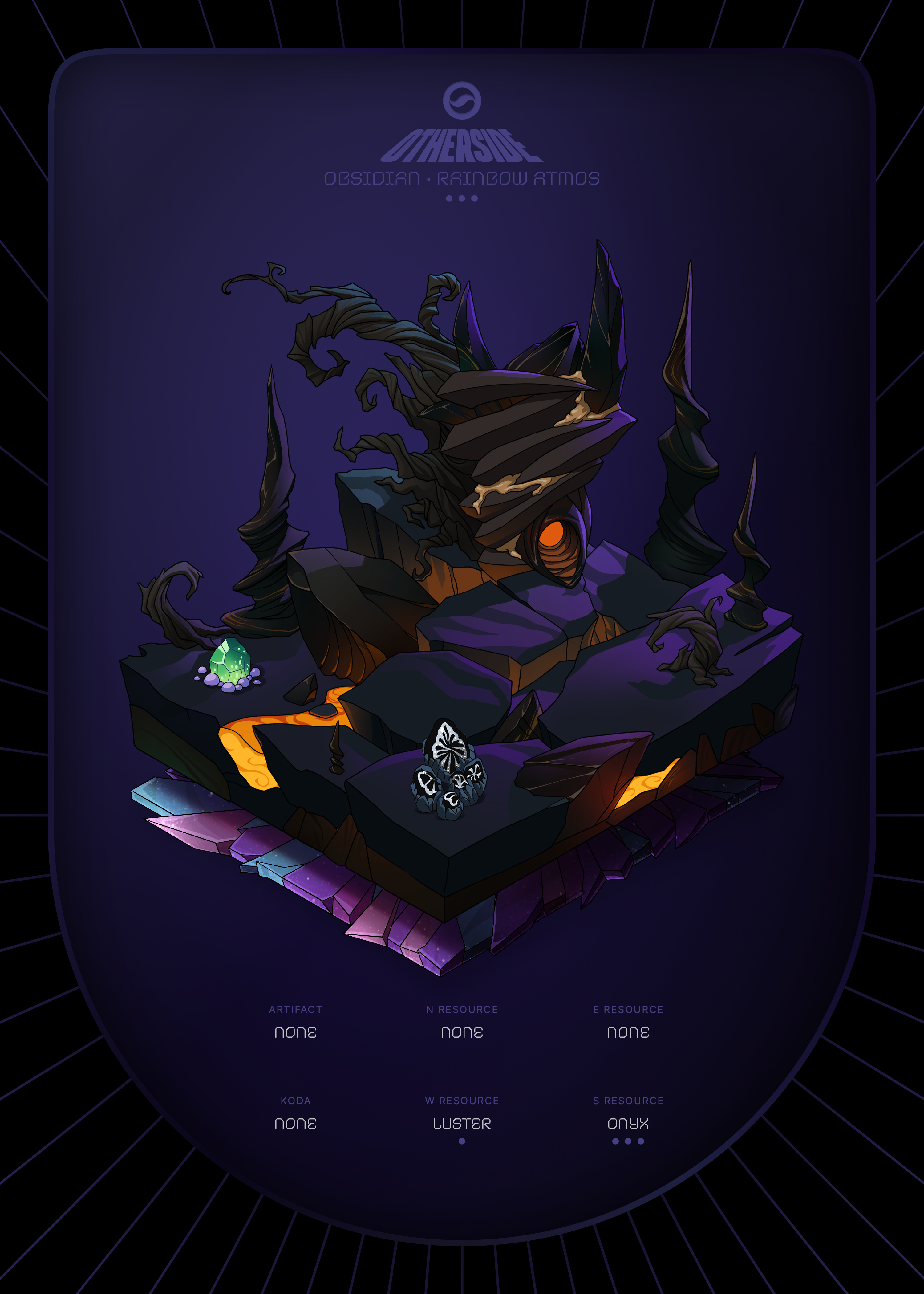 Otherdeed #70217 — Obsidian