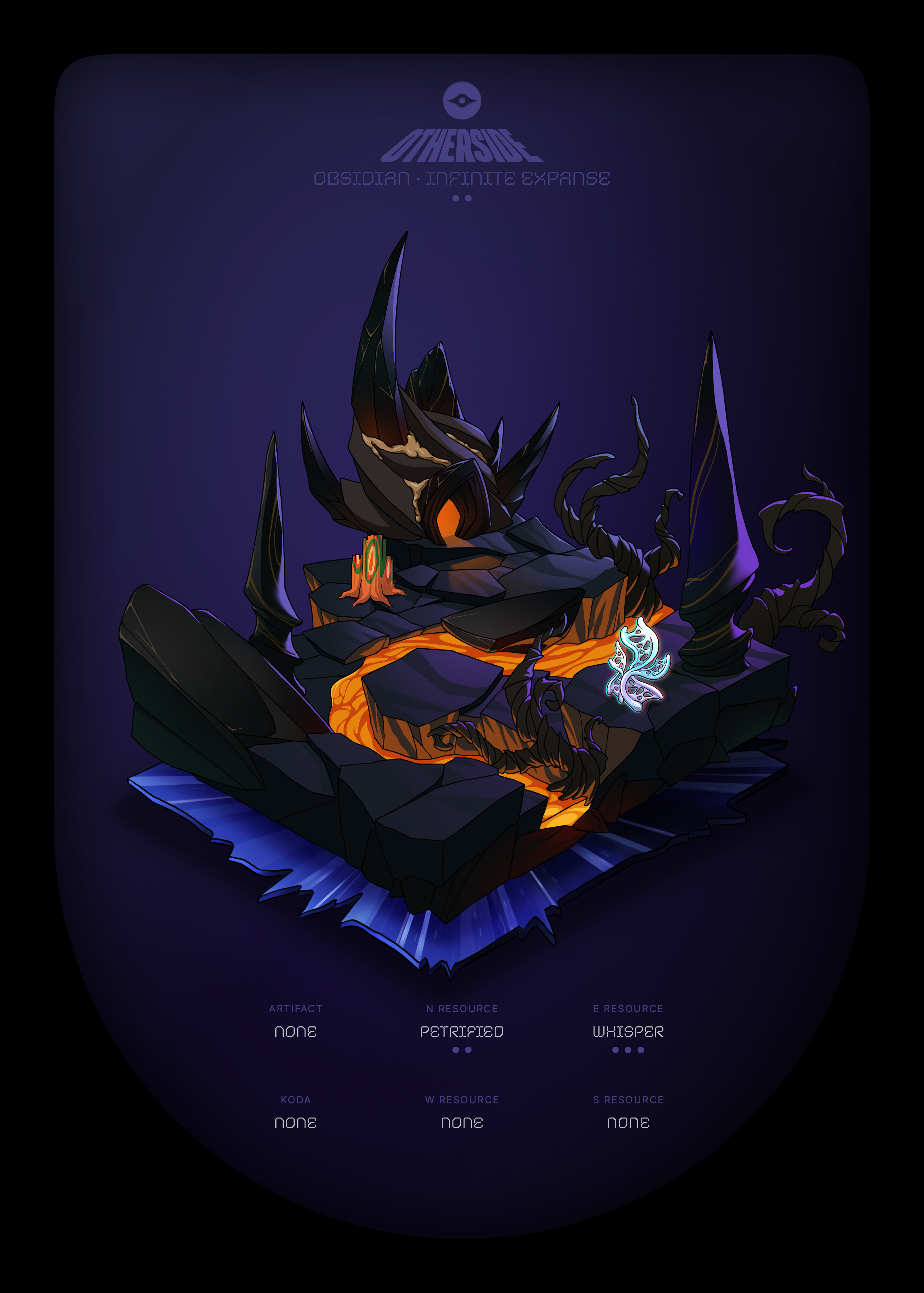 Otherdeed #60822 — Obsidian