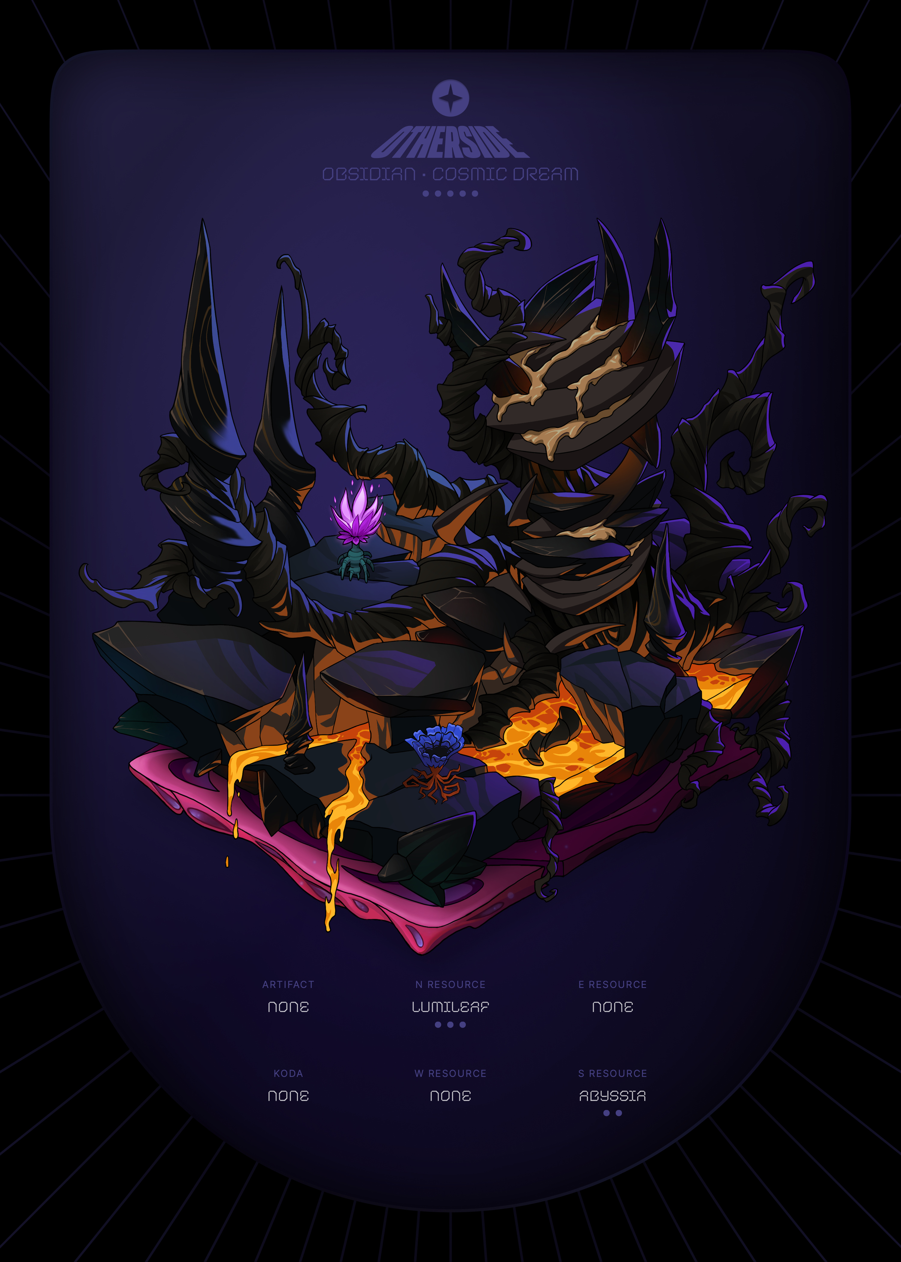Otherdeed #30571 — Obsidian