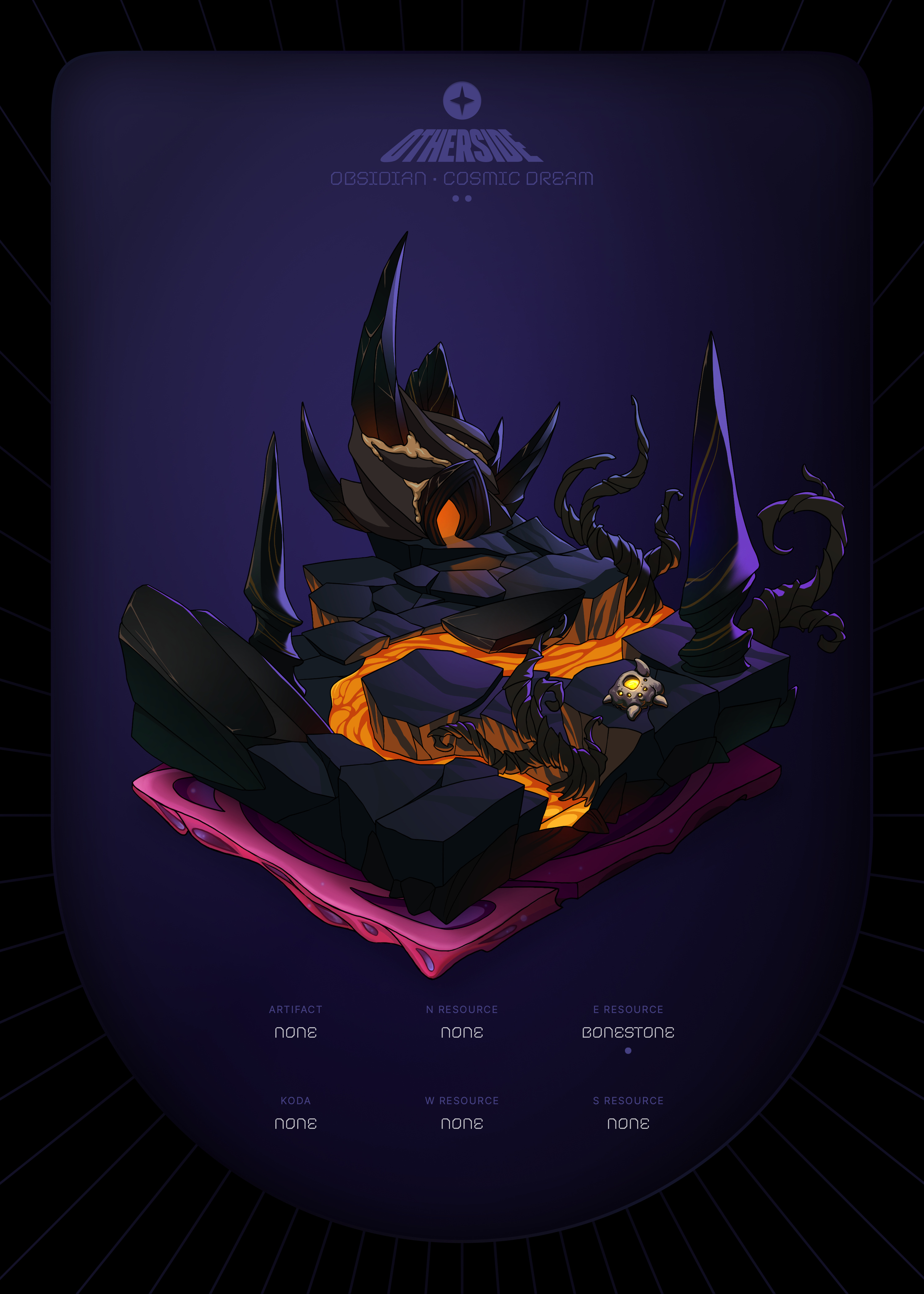 Otherdeed #87819 — Obsidian