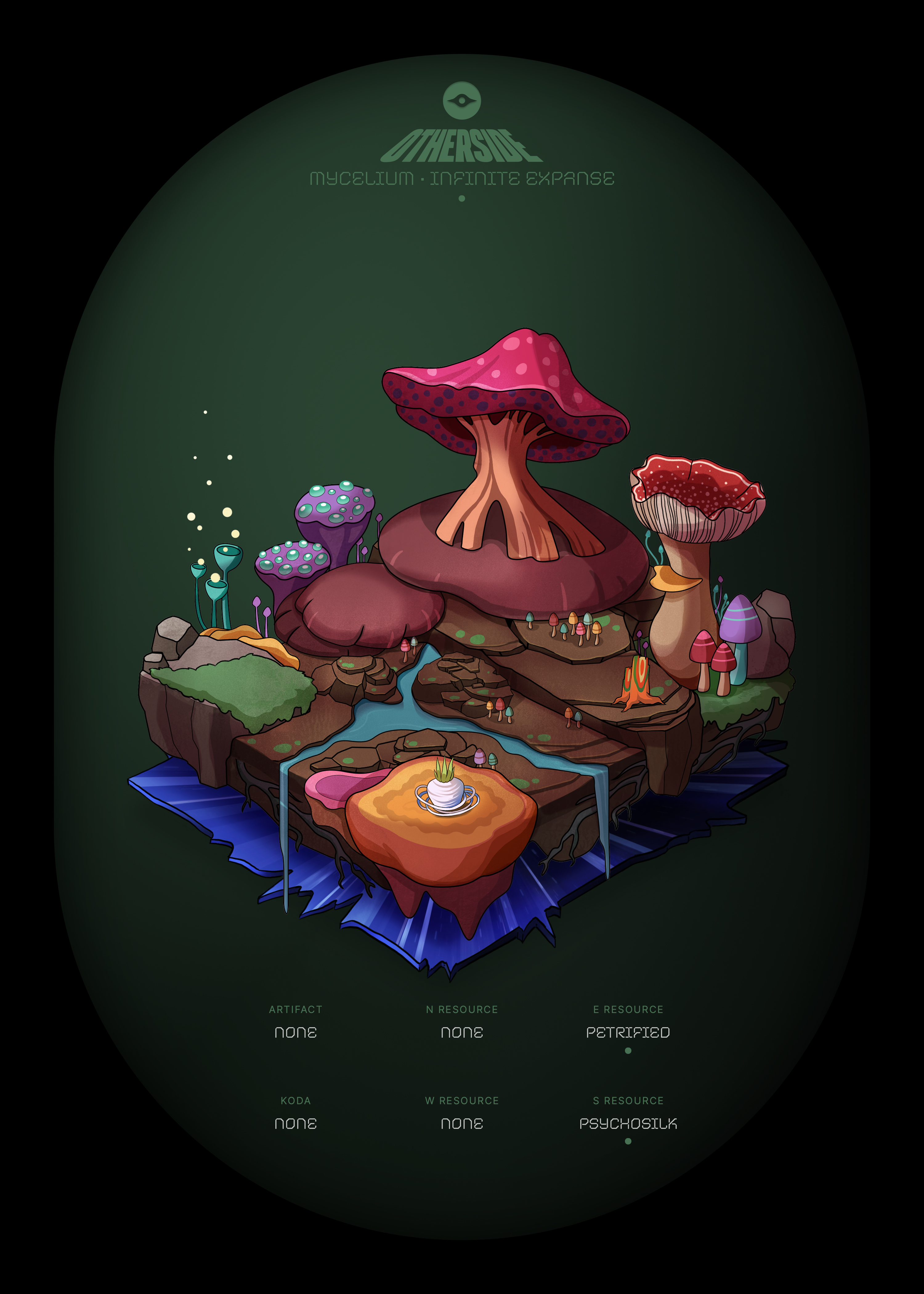 Otherdeed #46277 — Mycelium