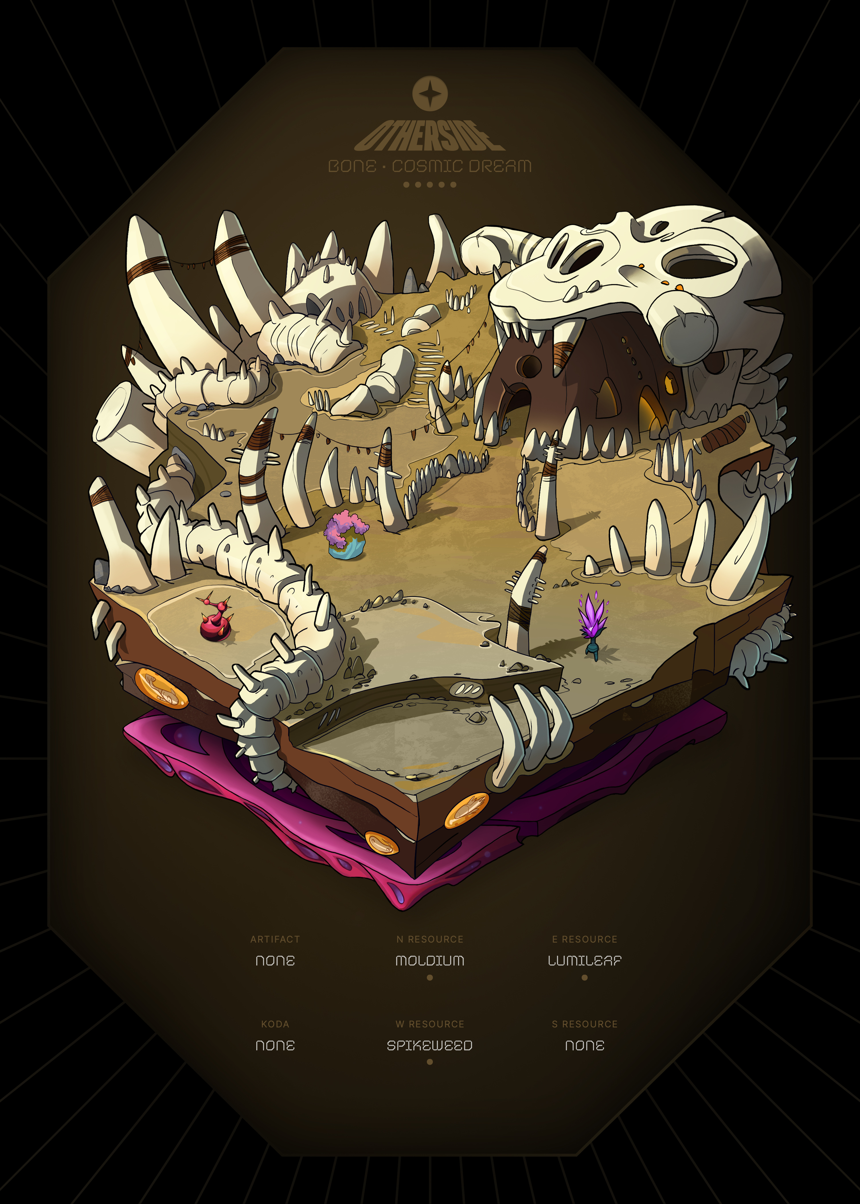 Otherdeed #37575 — Bone