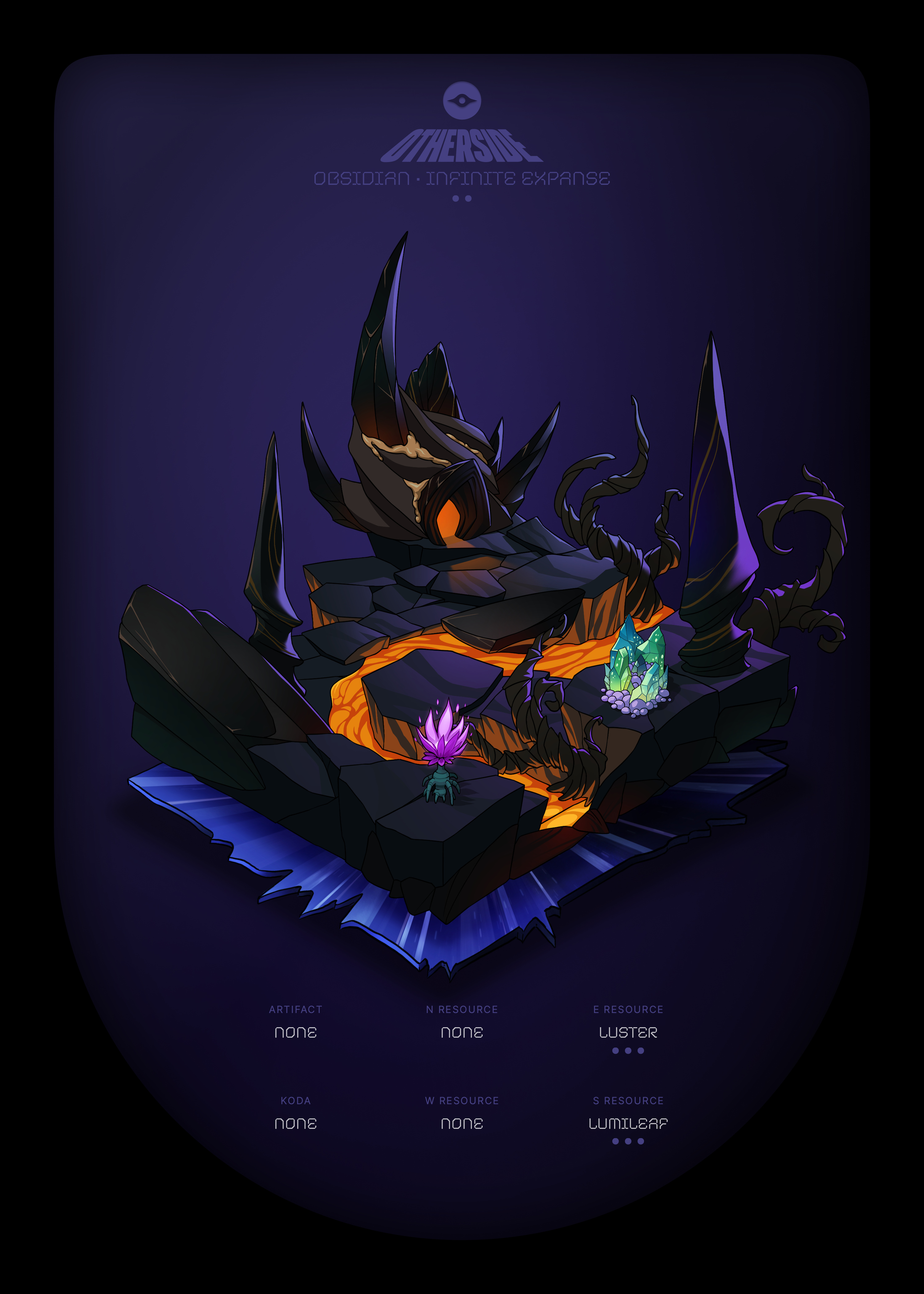 Otherdeed #40331 — Obsidian