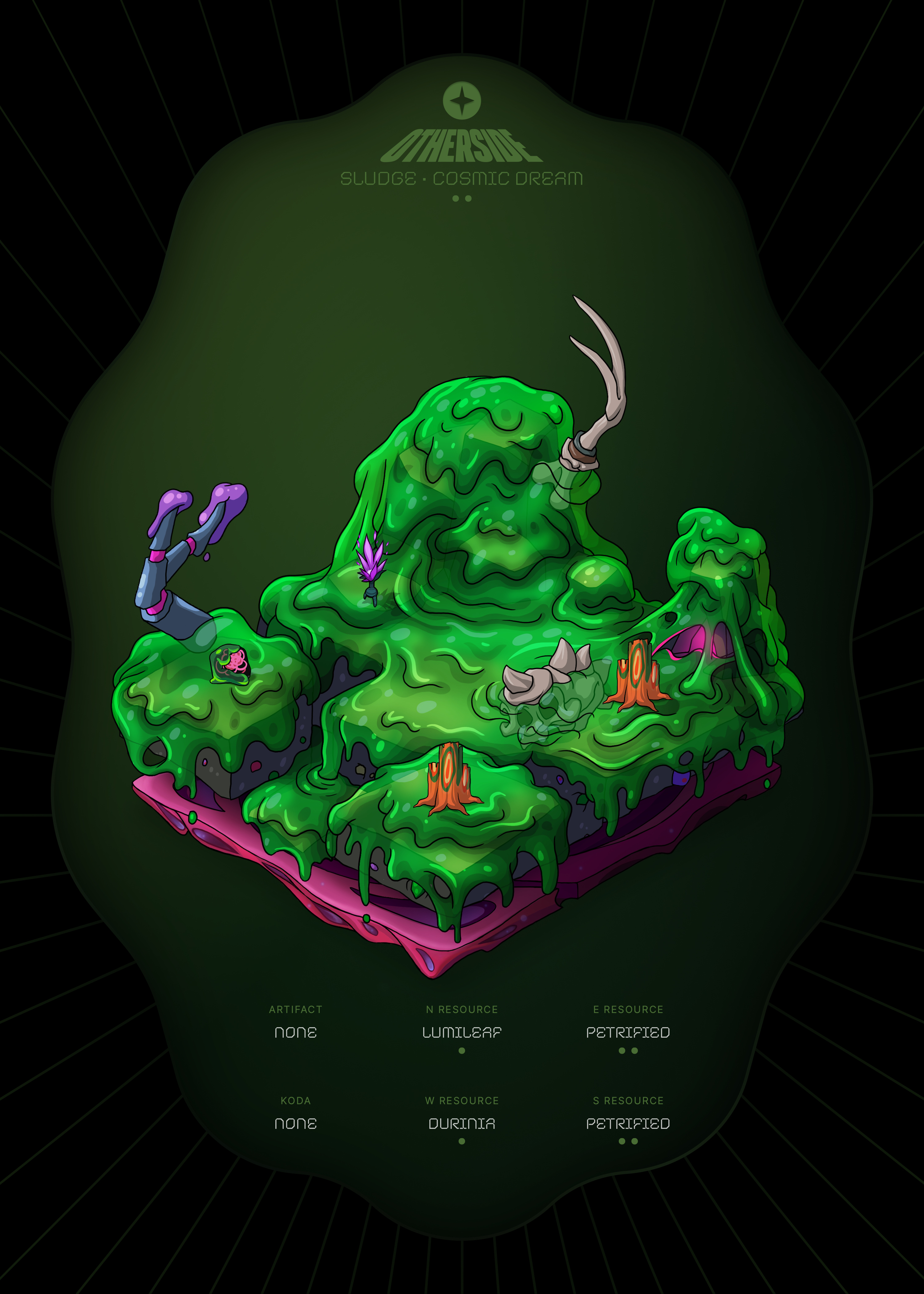 Otherdeed #37630 — Sludge
