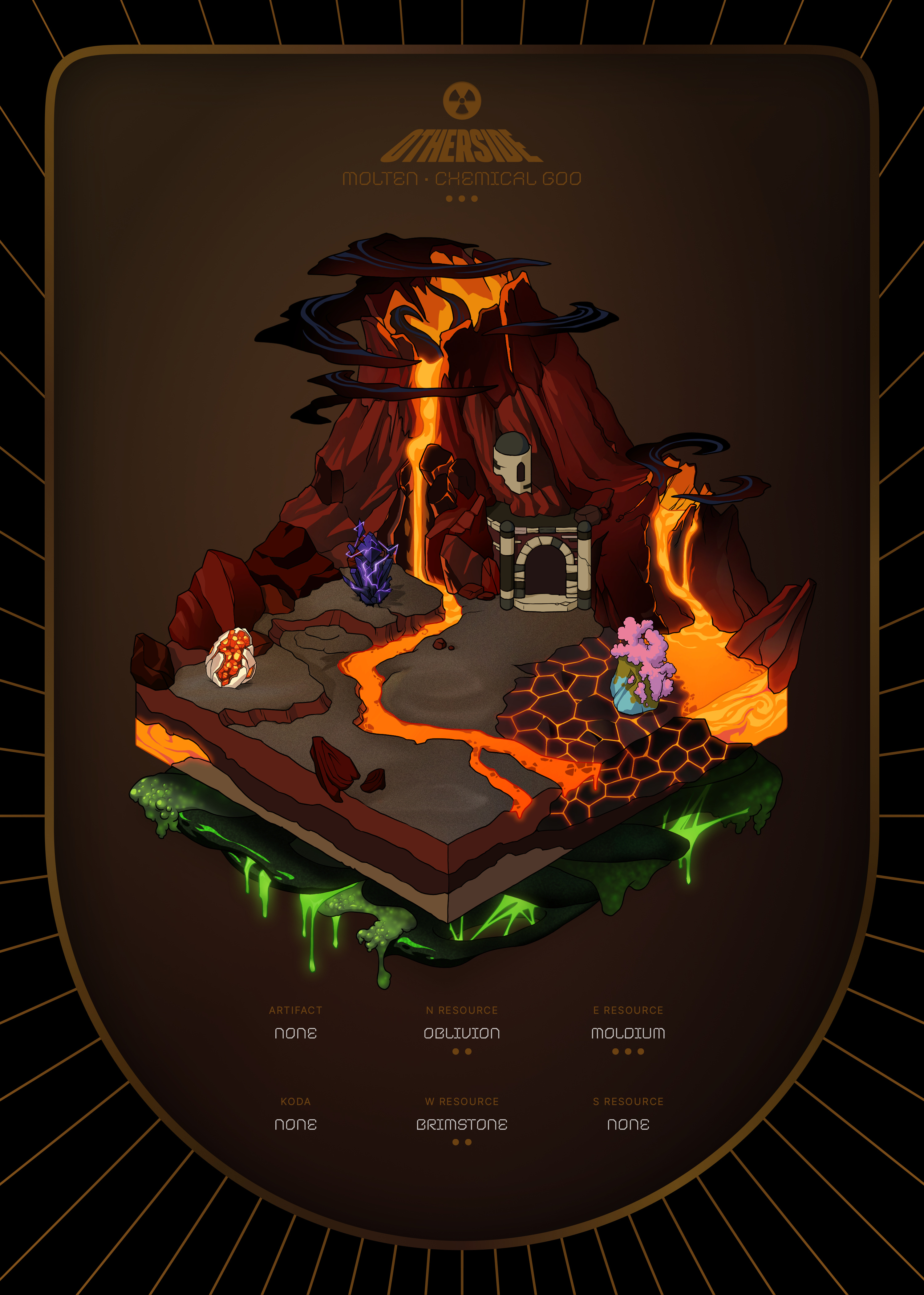 Otherdeed #20742 — Molten