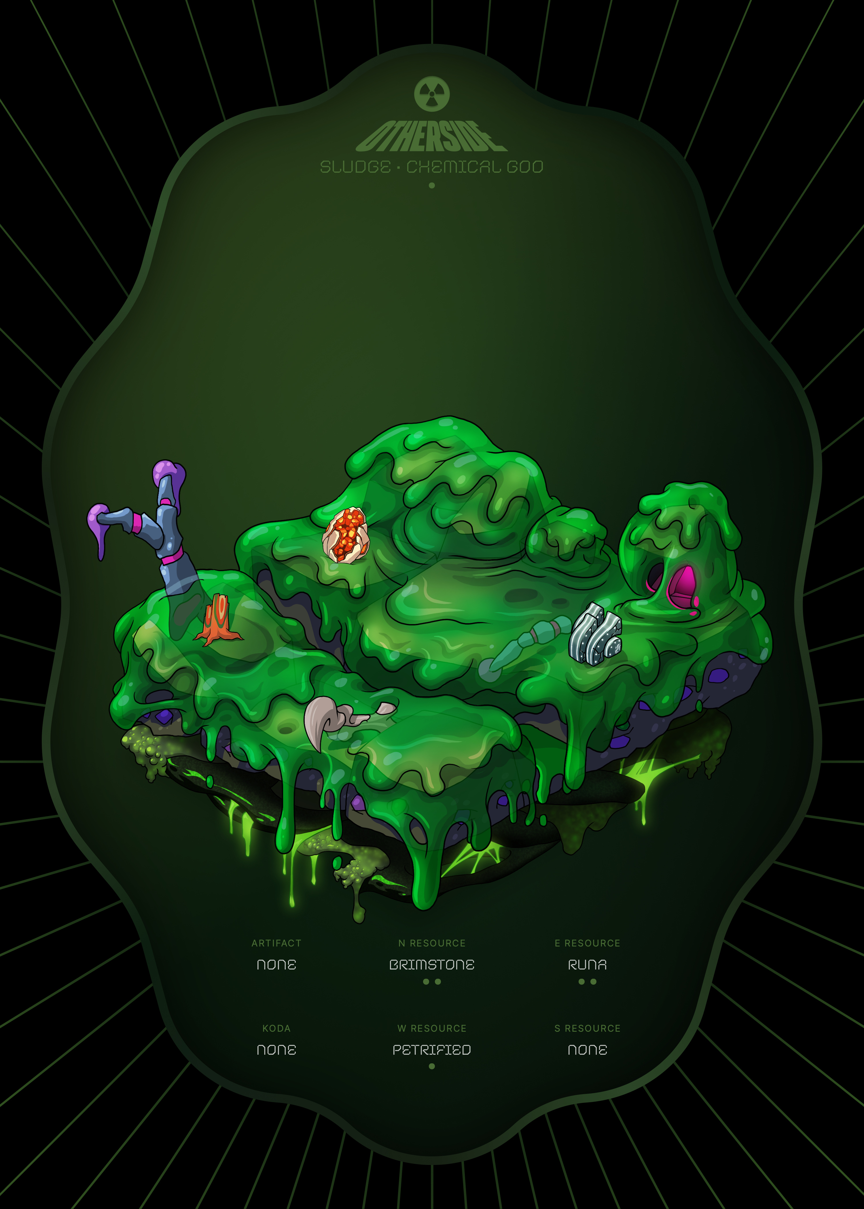 Otherdeed #11710 — Sludge