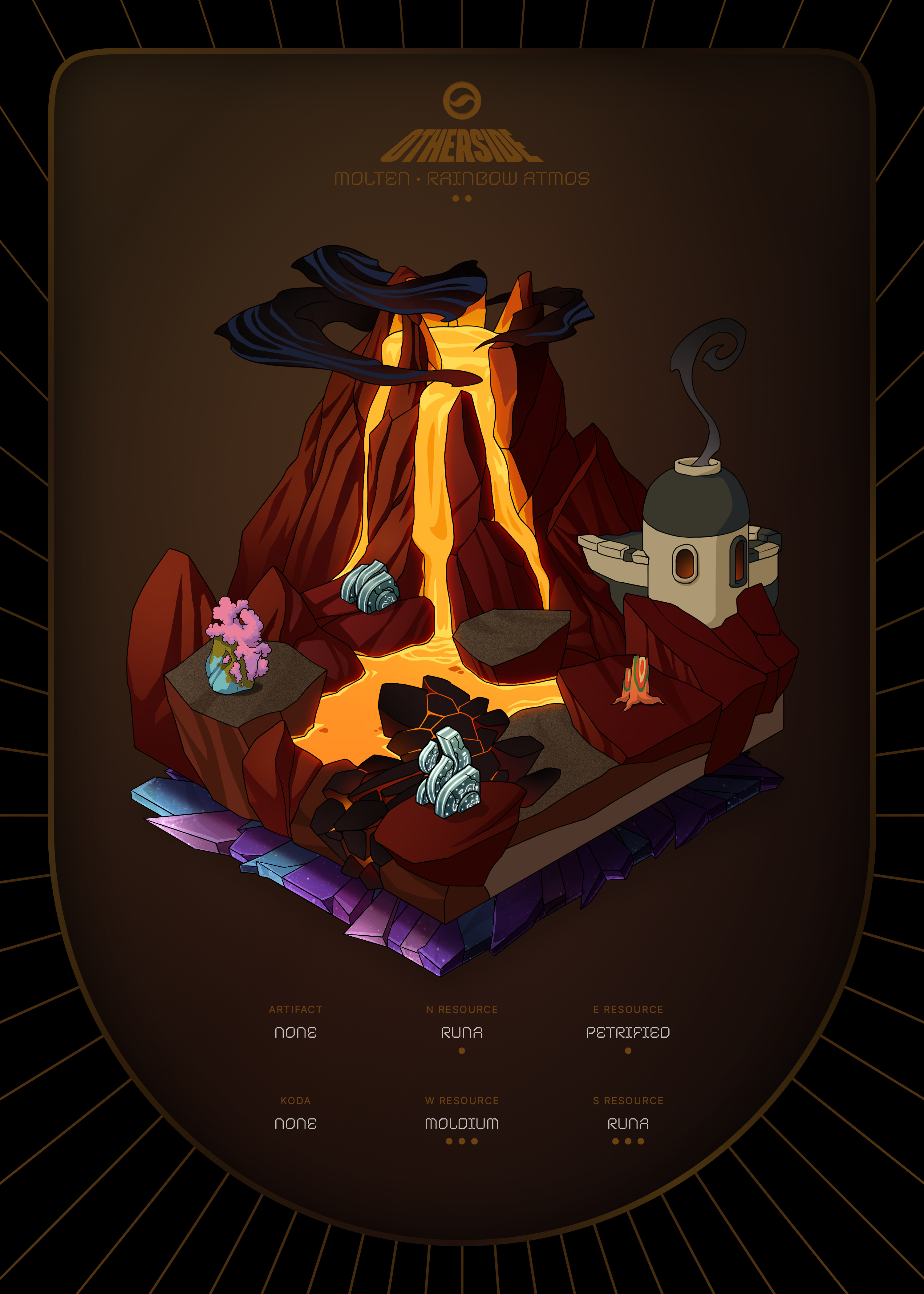 Otherdeed #80629 — Molten