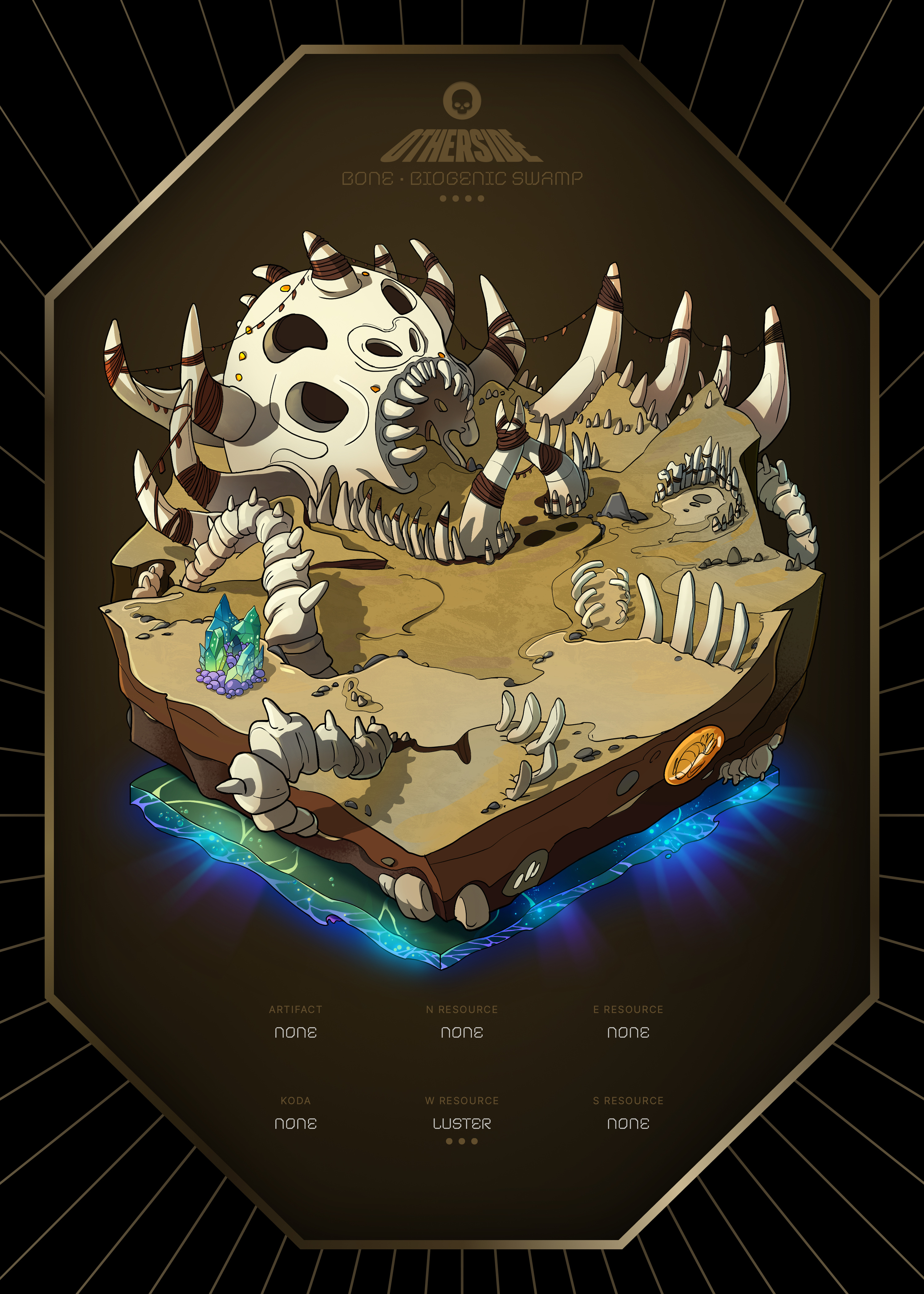 Otherdeed #9857 — Bone