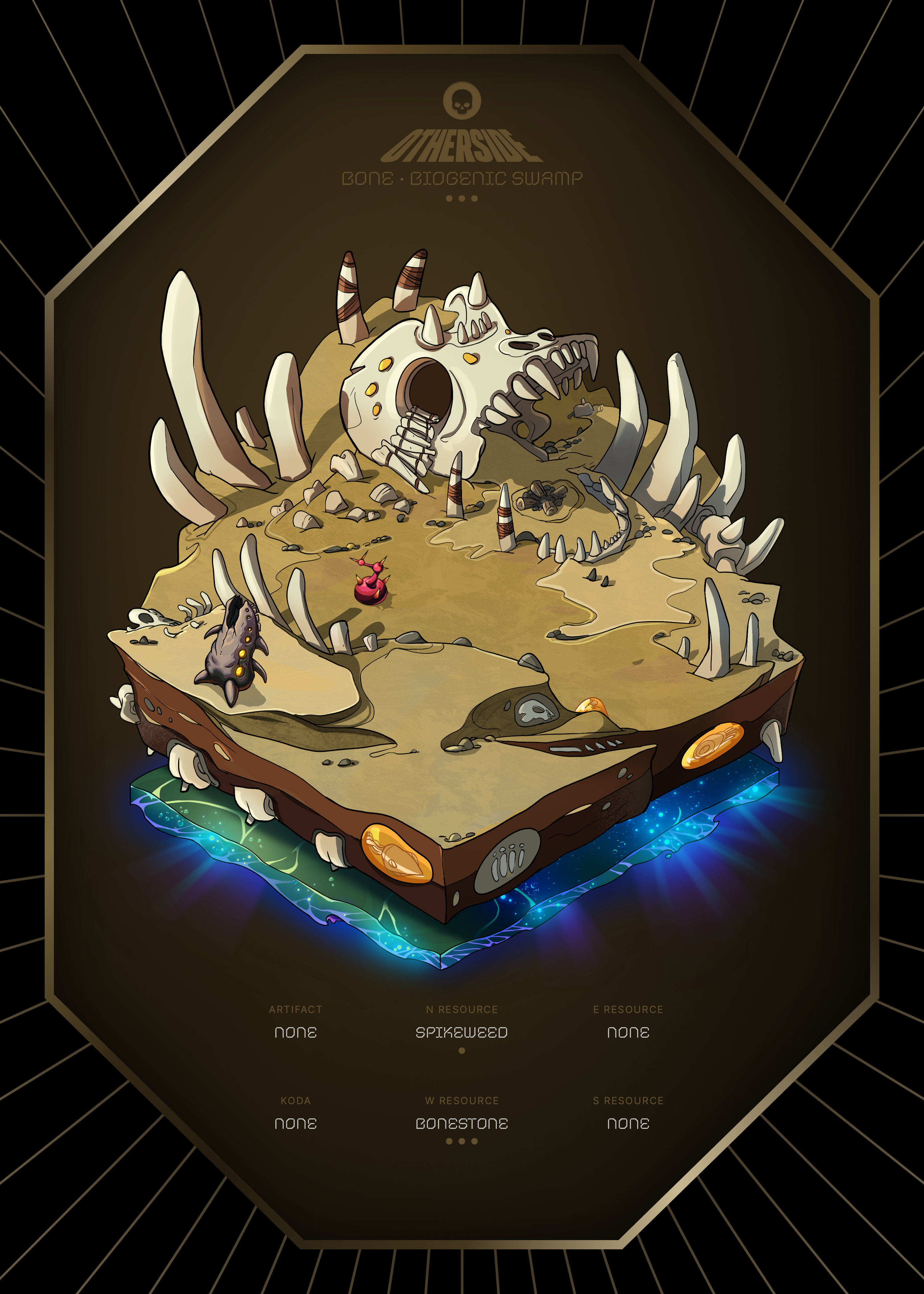 Otherdeed #2093 — Bone