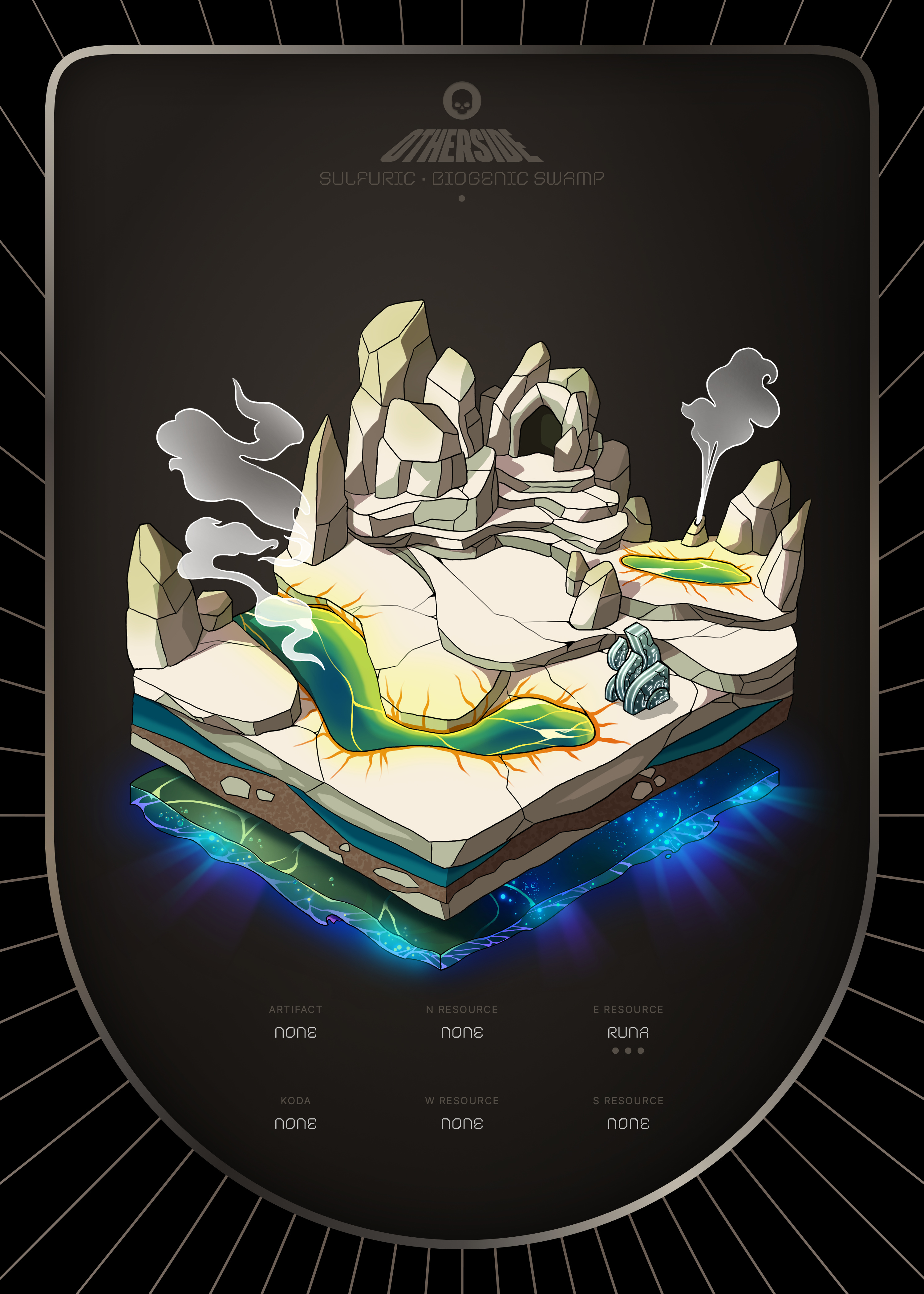 Otherdeed #7388 — Sulfuric