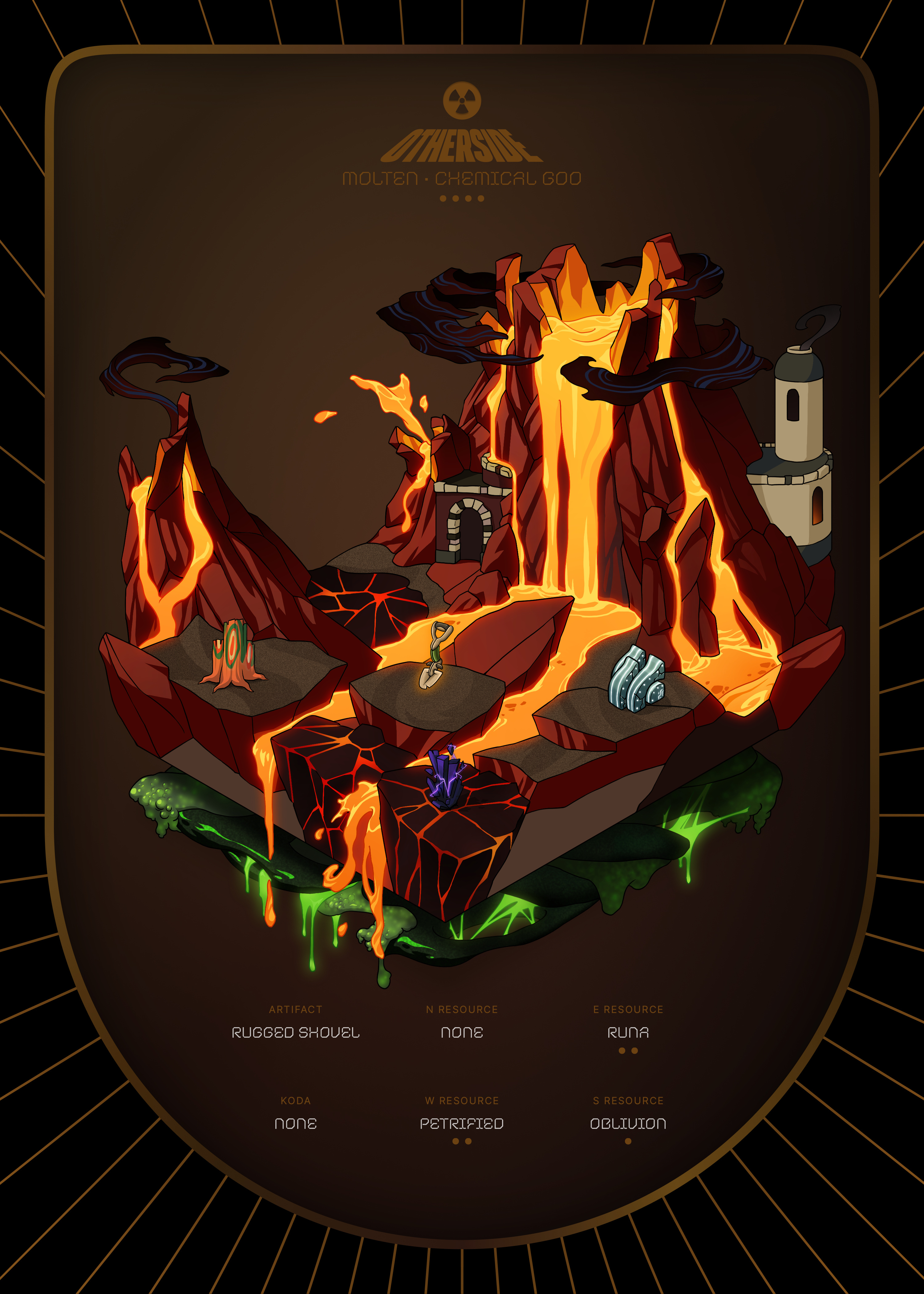 Otherdeed #19676 — Molten