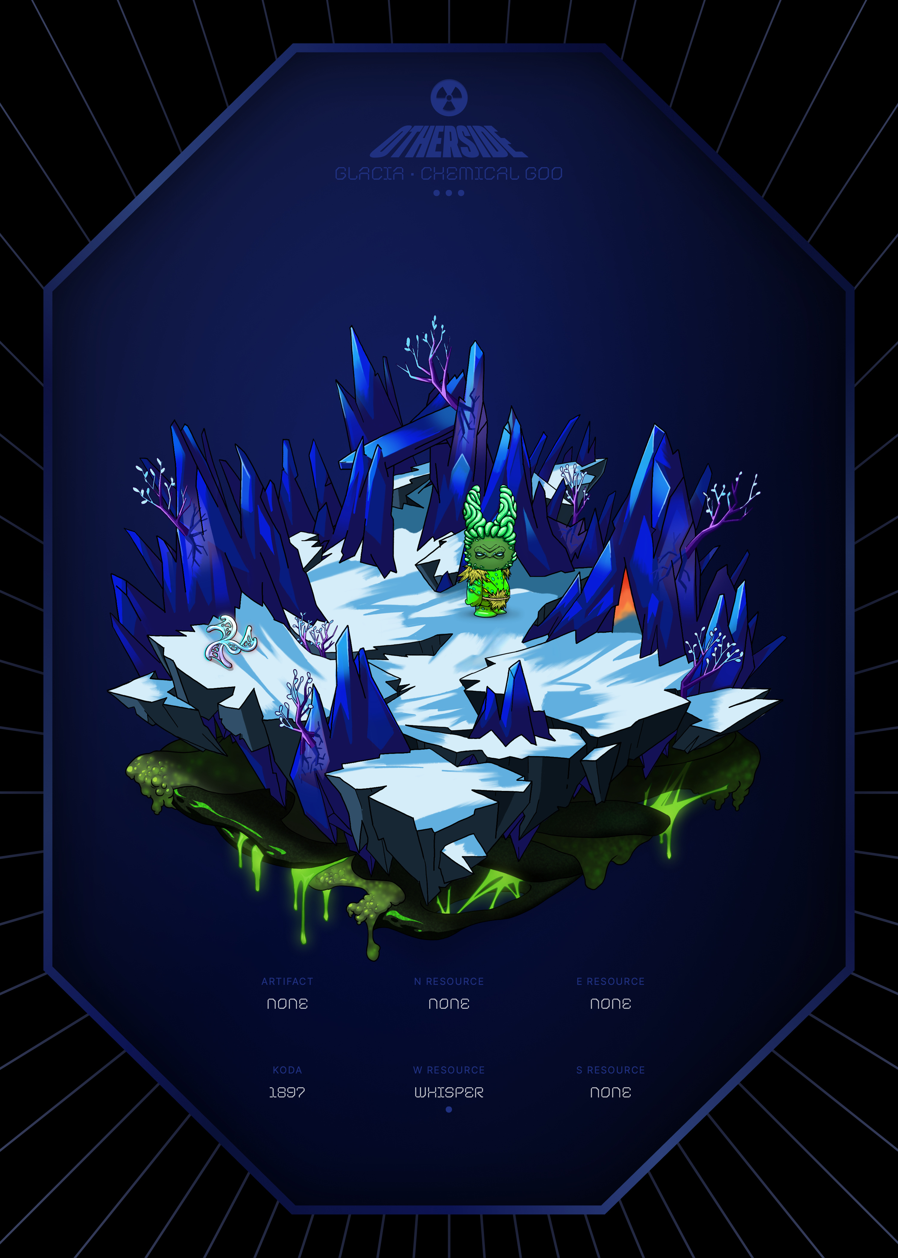 Otherdeed #22223 — Glacia