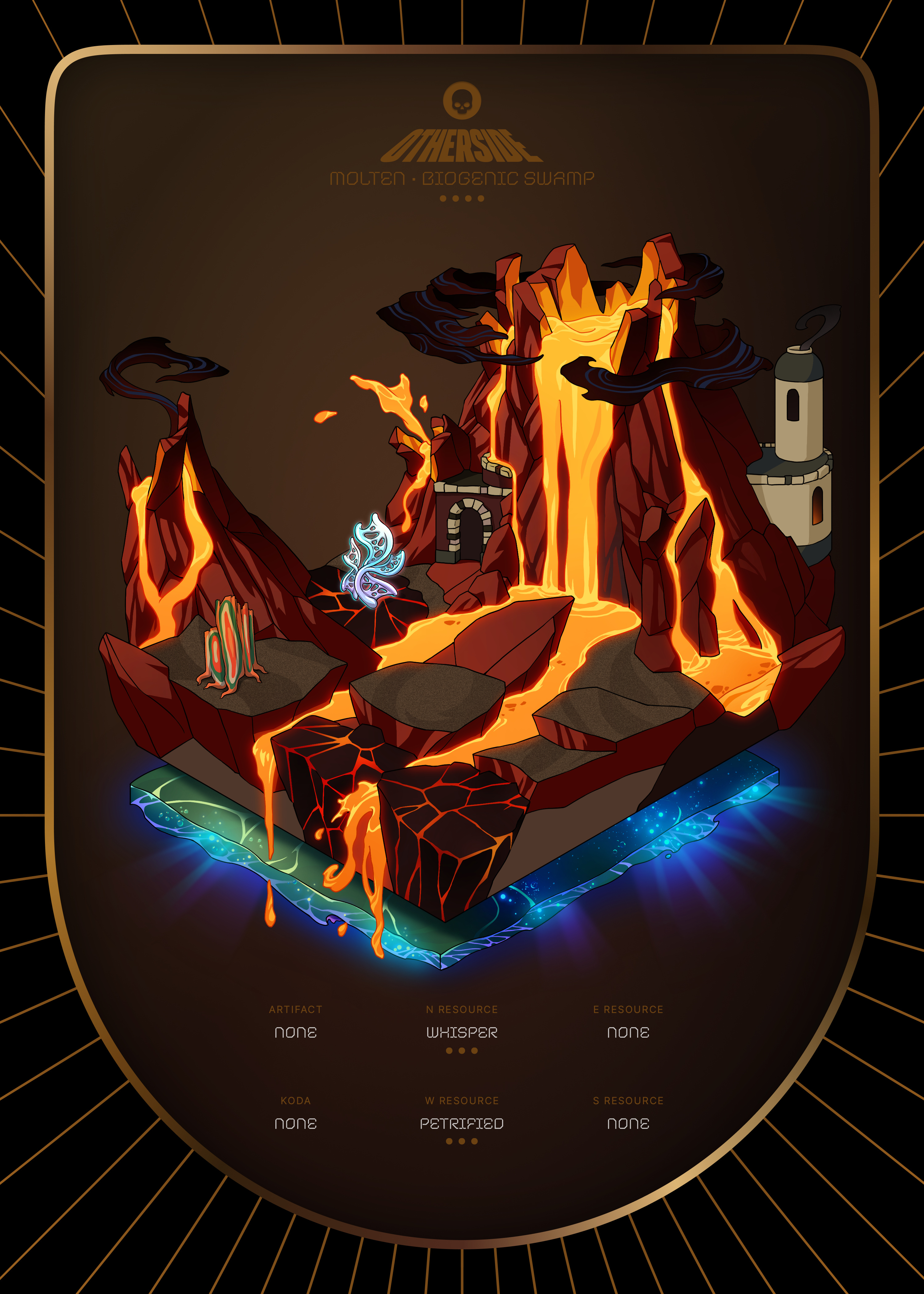 Otherdeed #9487 — Molten