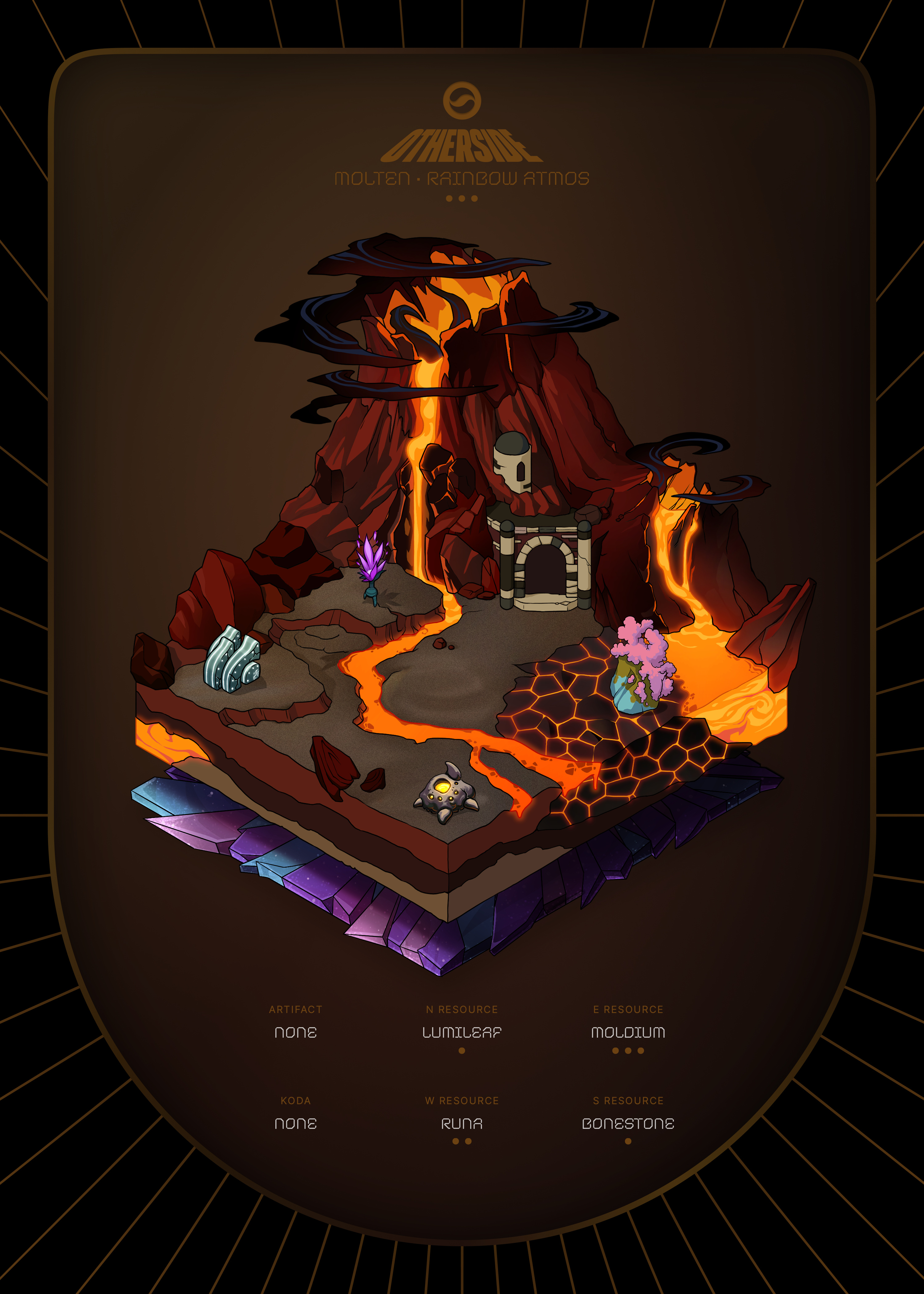 Otherdeed #82134 — Molten