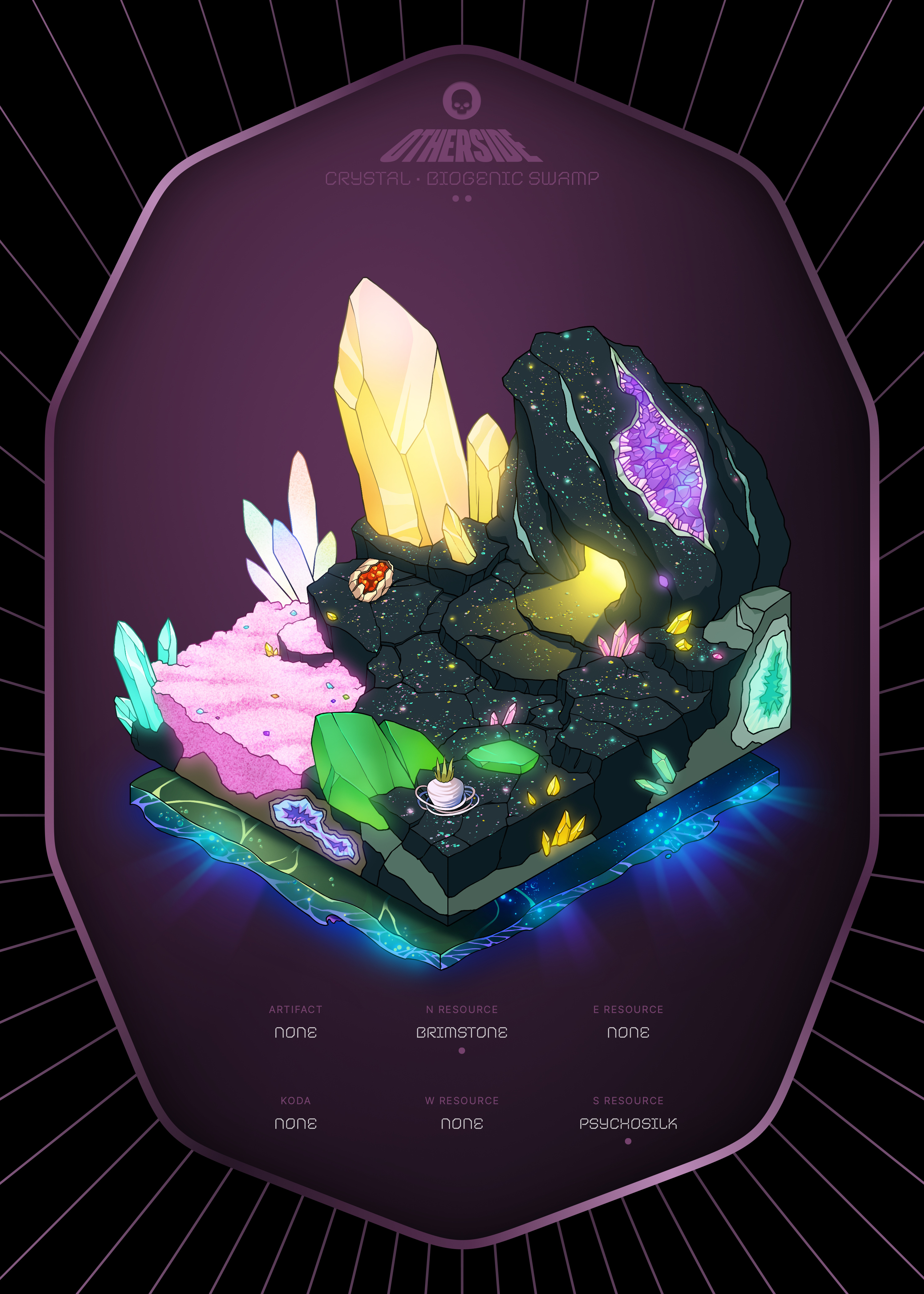 Otherdeed #6742 — Crystal