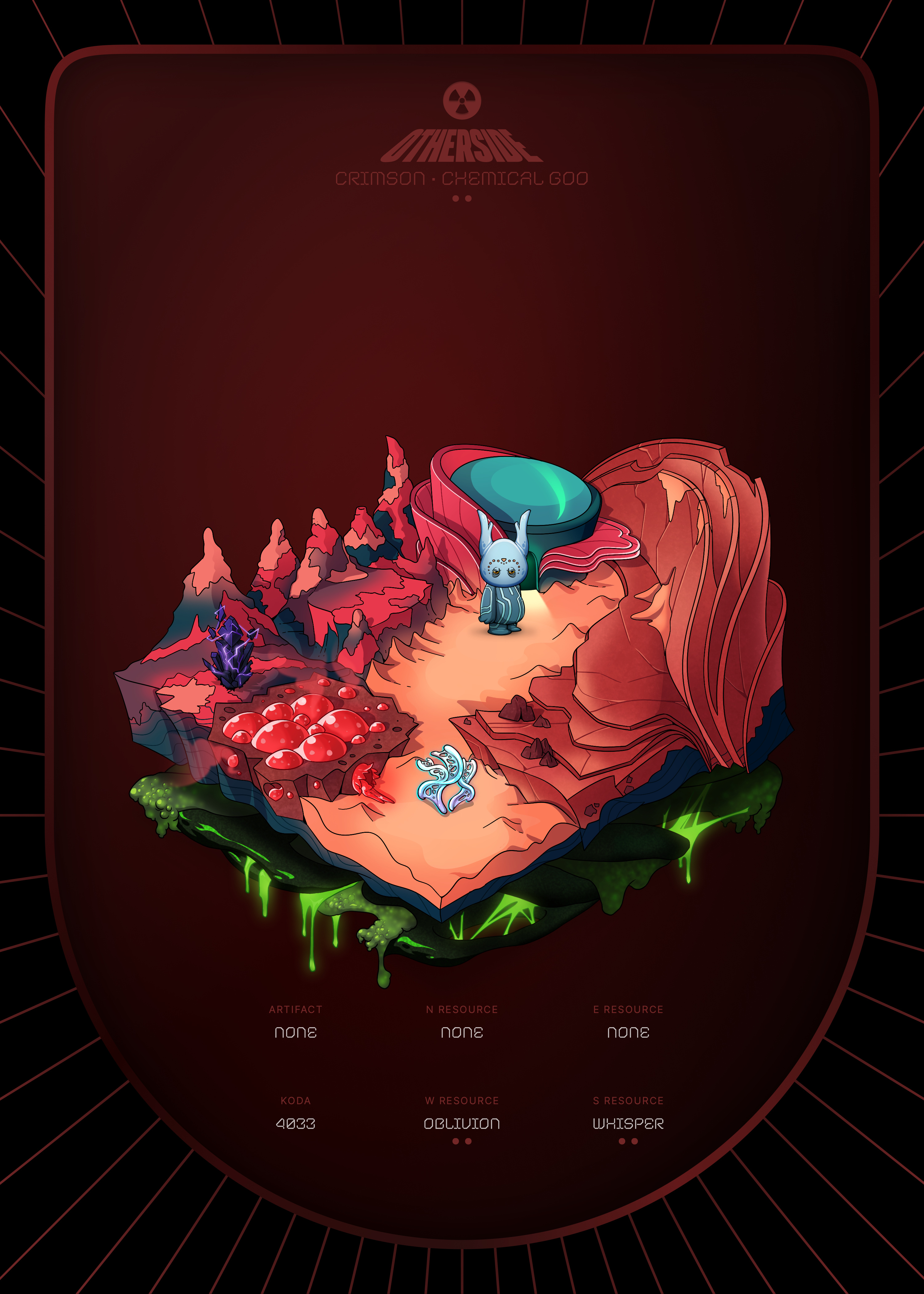Otherdeed #21454 — Crimson