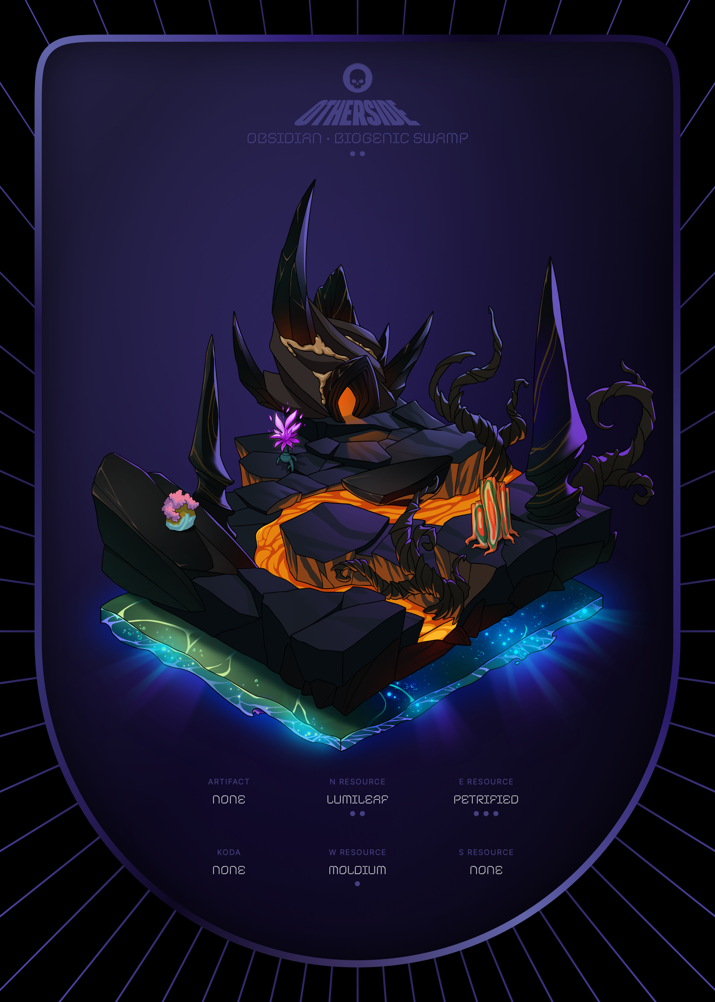 Otherdeed #6367 — Obsidian