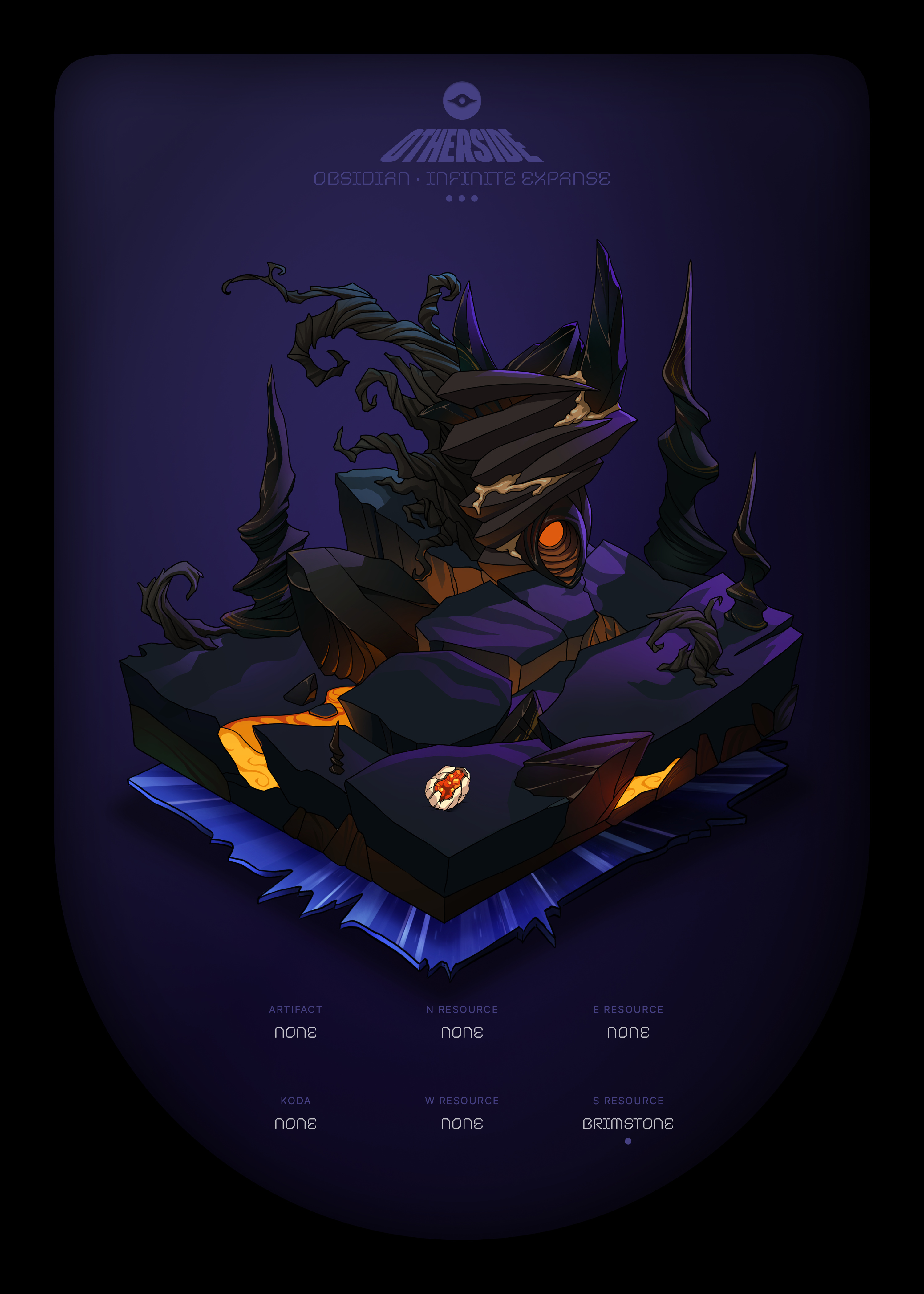 Otherdeed #48160 — Obsidian