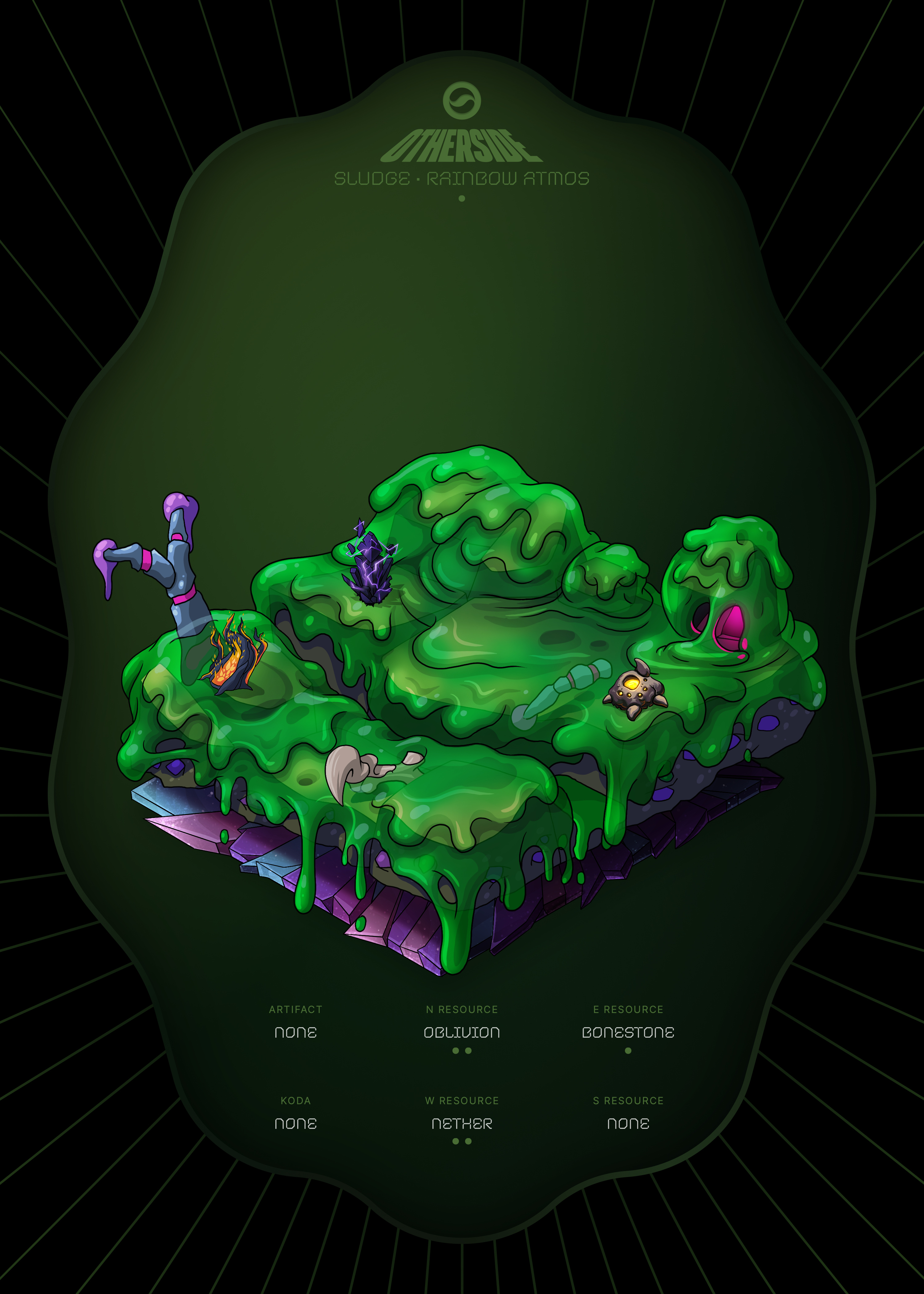 Otherdeed #77603 — Sludge