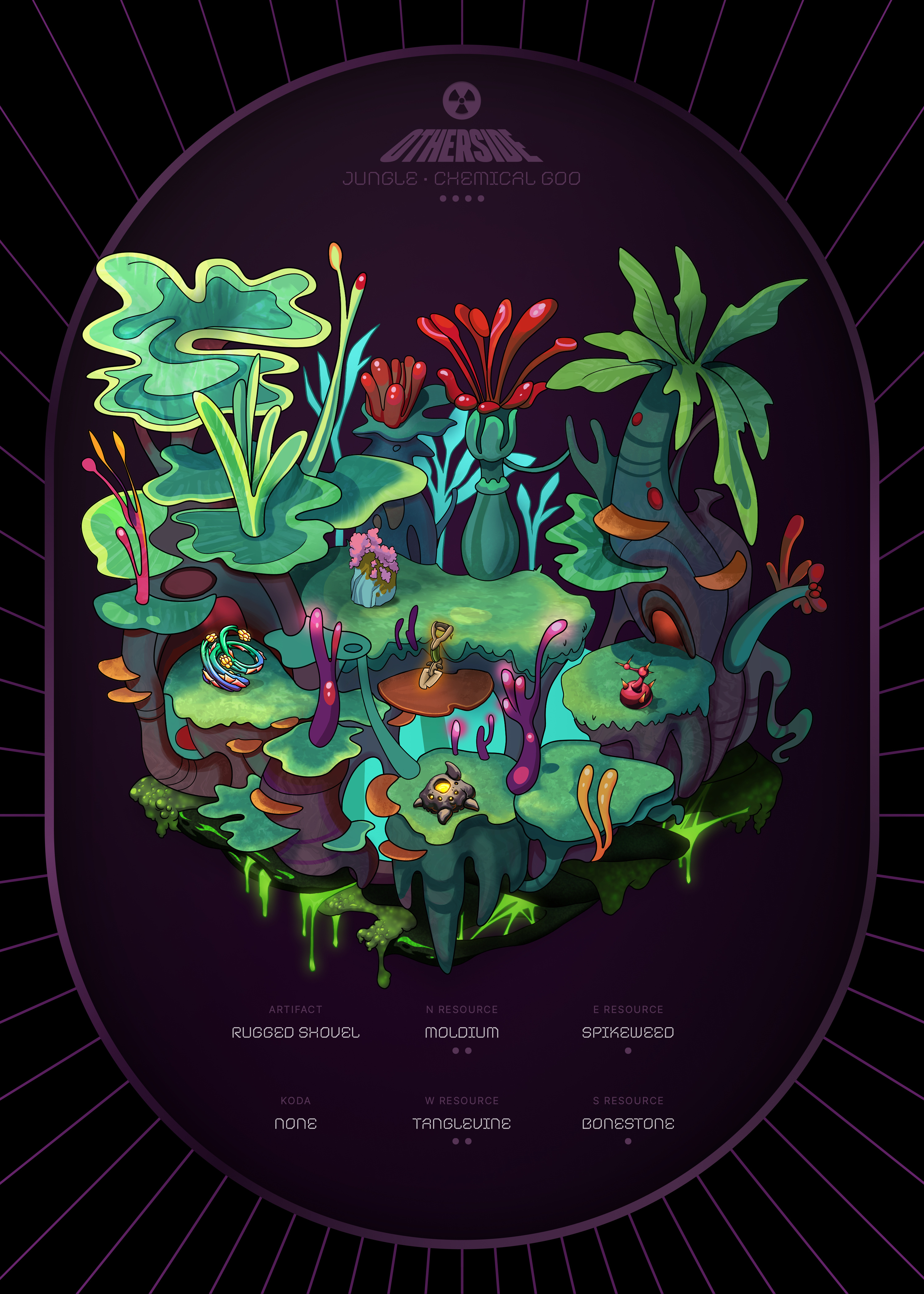 Otherdeed #10255 — Jungle