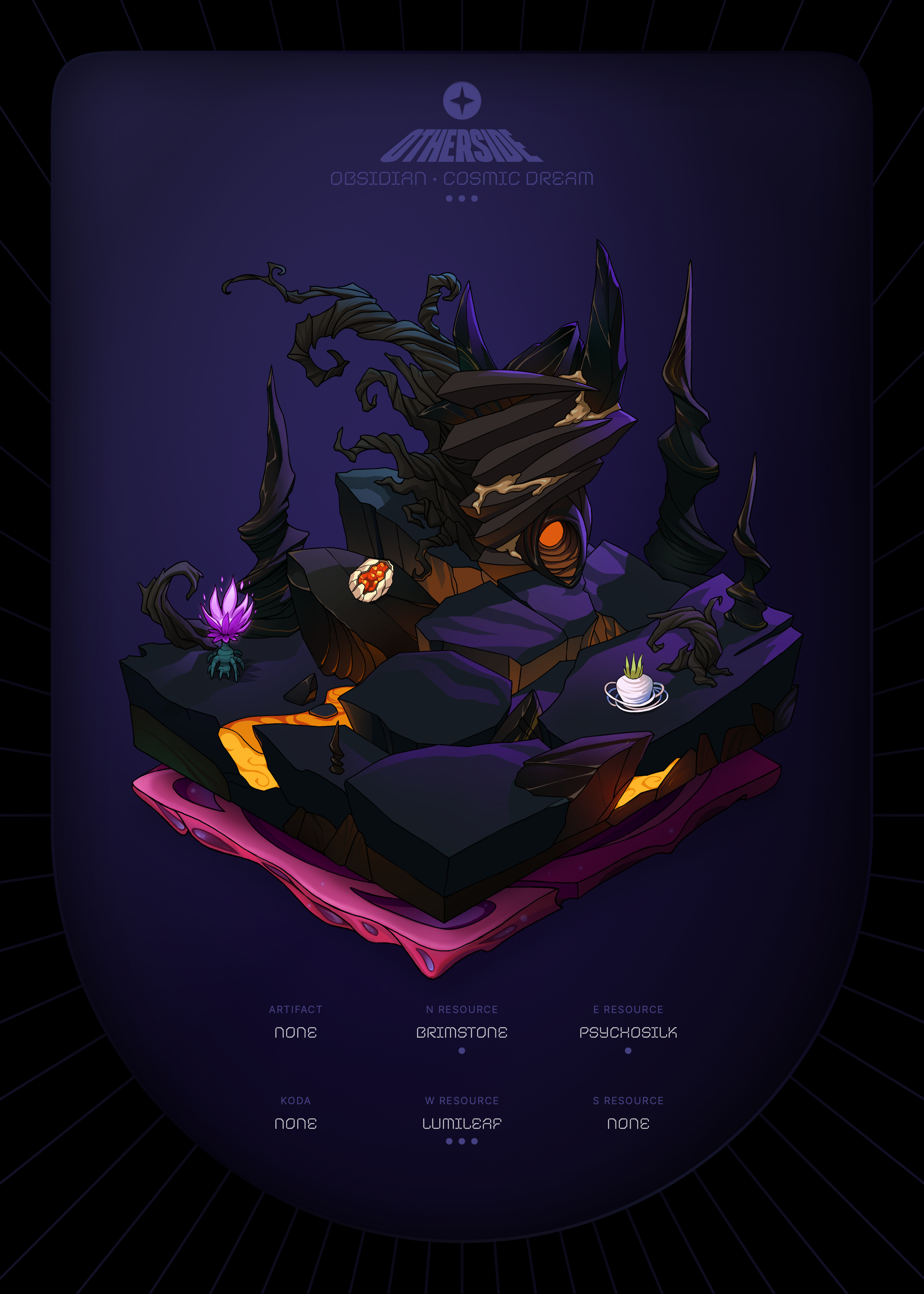 Otherdeed #88413 — Obsidian