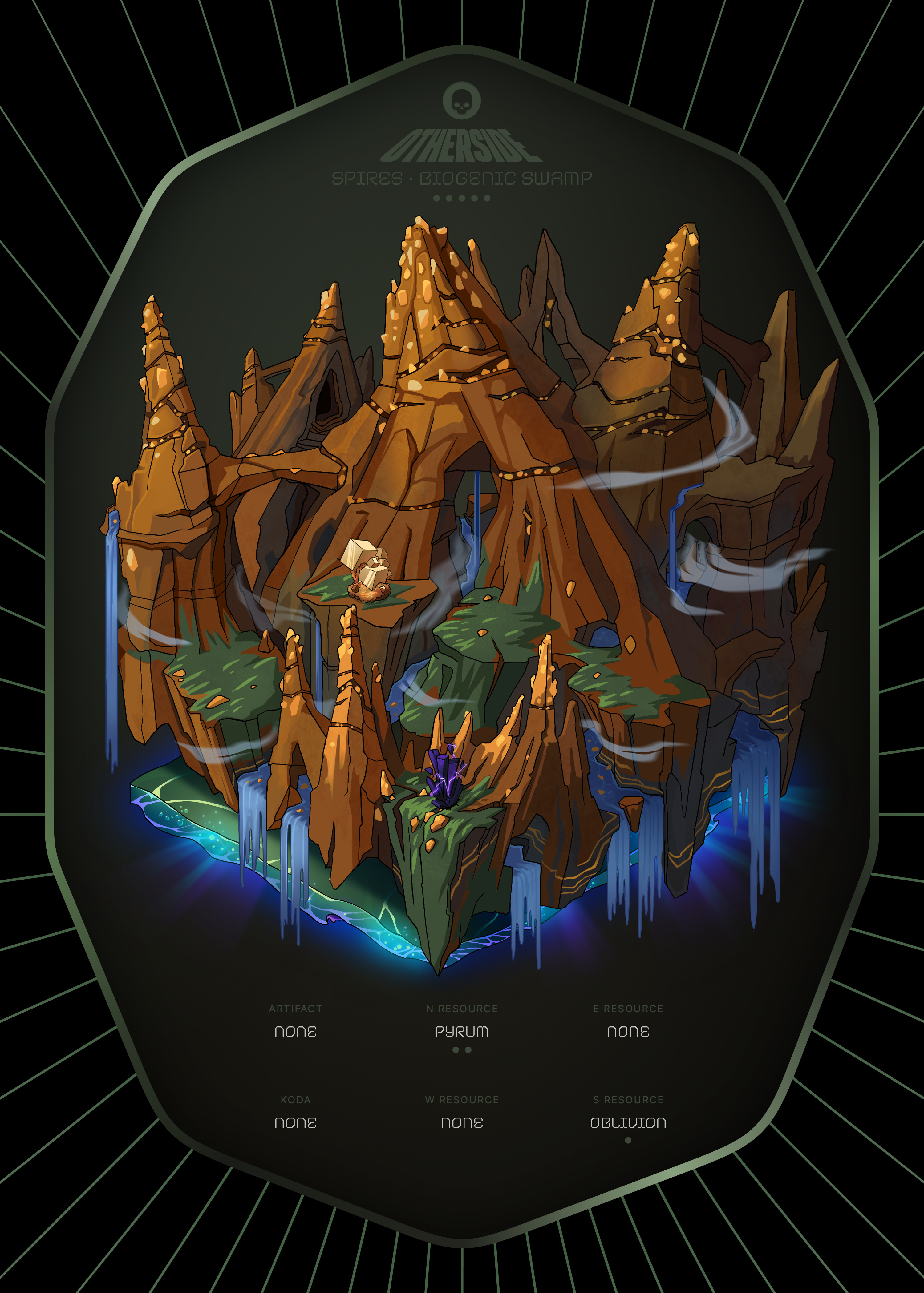 Otherdeed #4714 — Spires