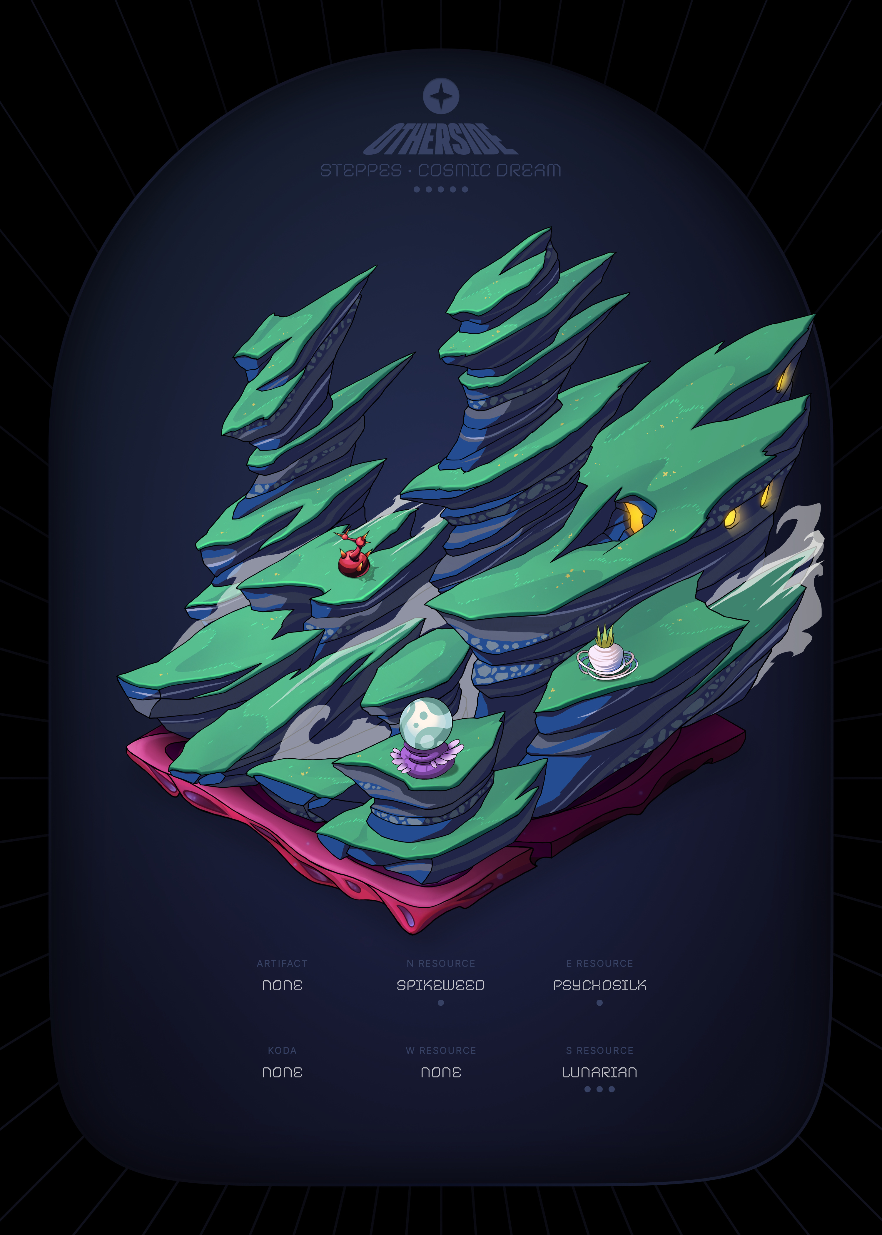 Otherdeed #97738 — Steppes