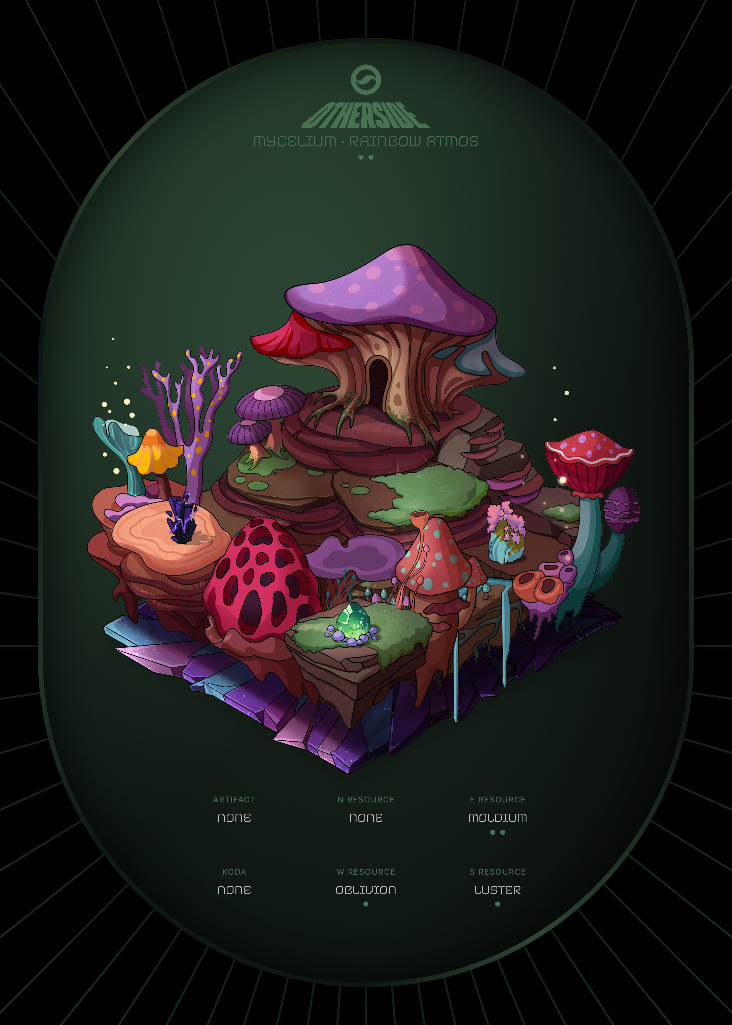 Otherdeed #72940 — Mycelium