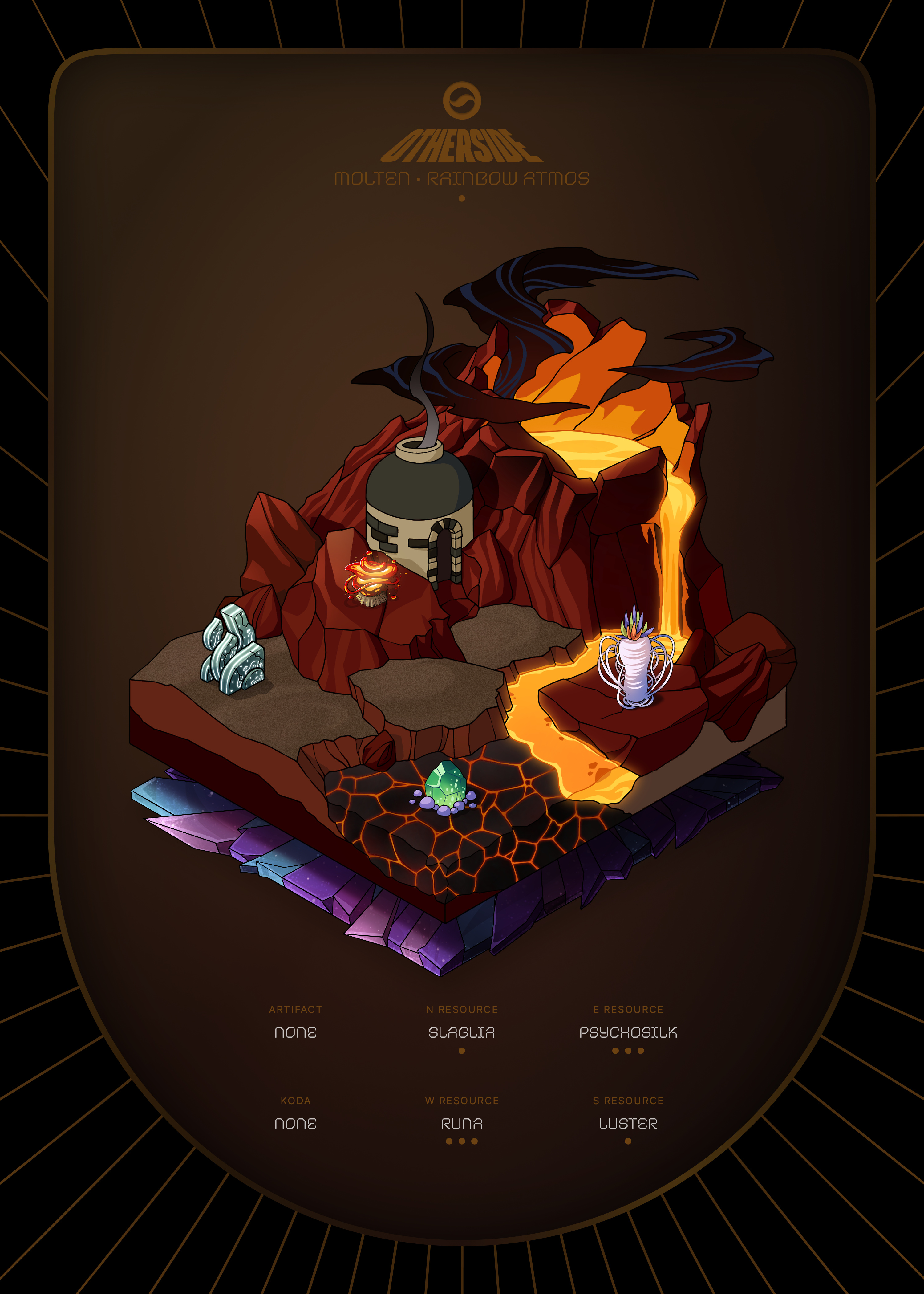 Otherdeed #69178 — Molten