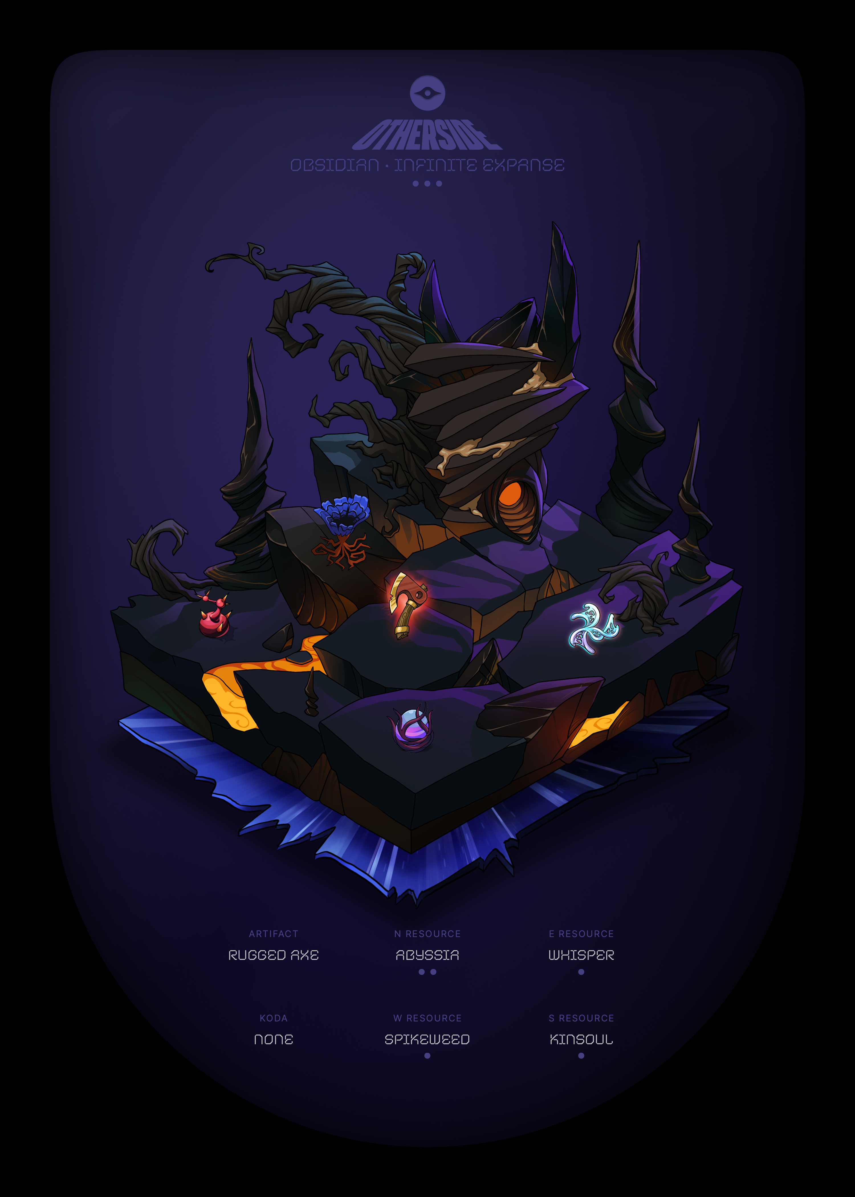 Otherdeed #49236 — Obsidian