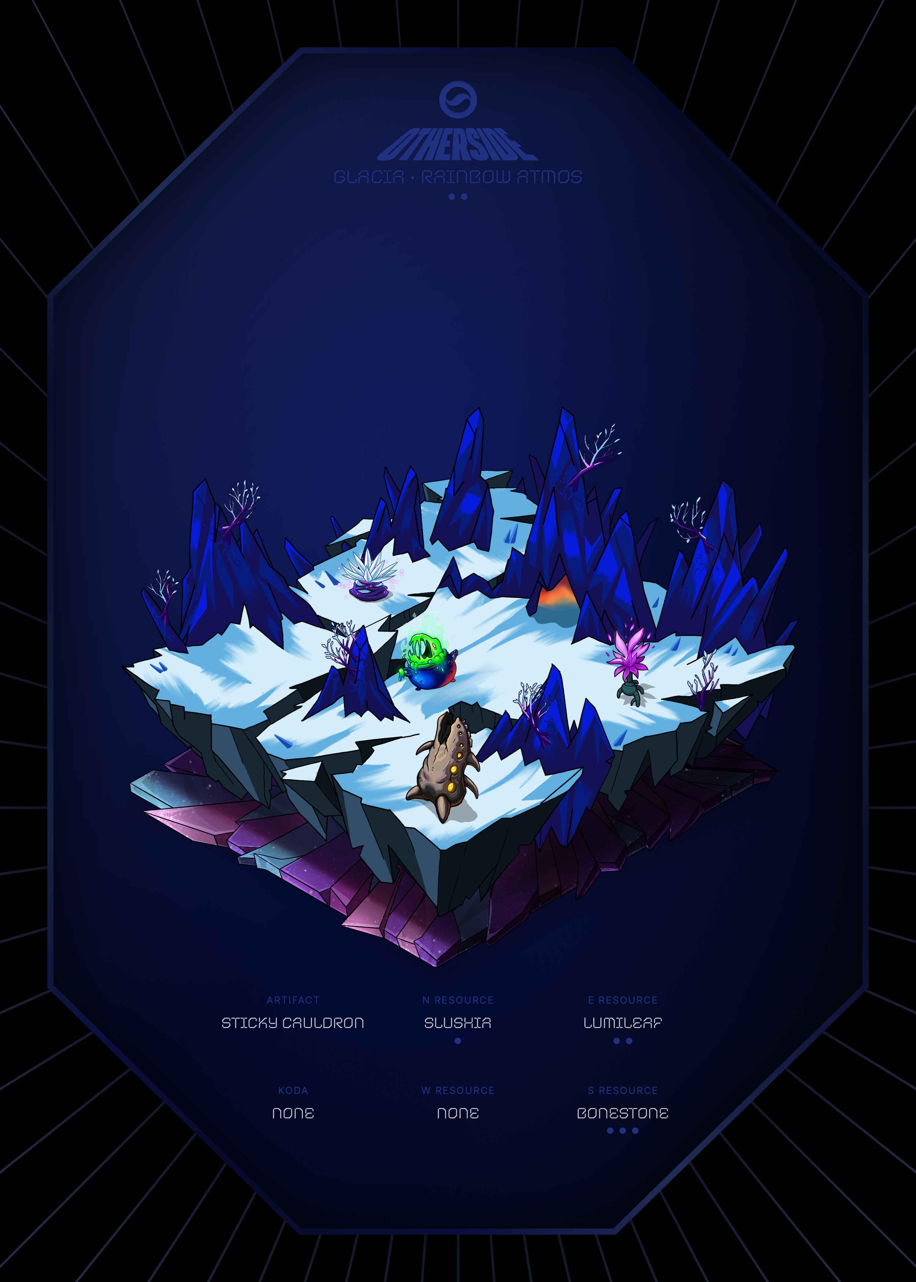 Otherdeed #76602 — Glacia