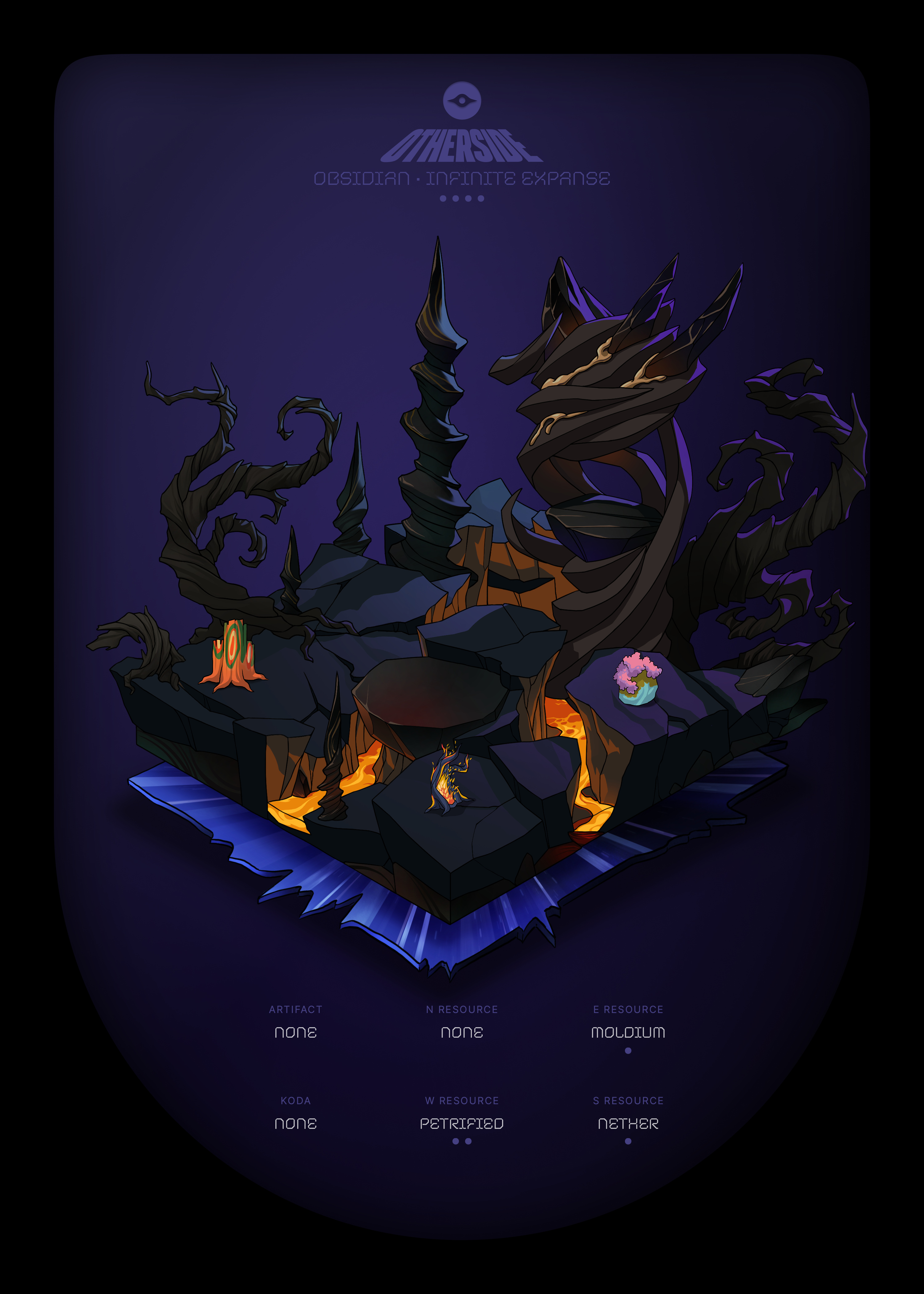 Otherdeed #41092 — Obsidian