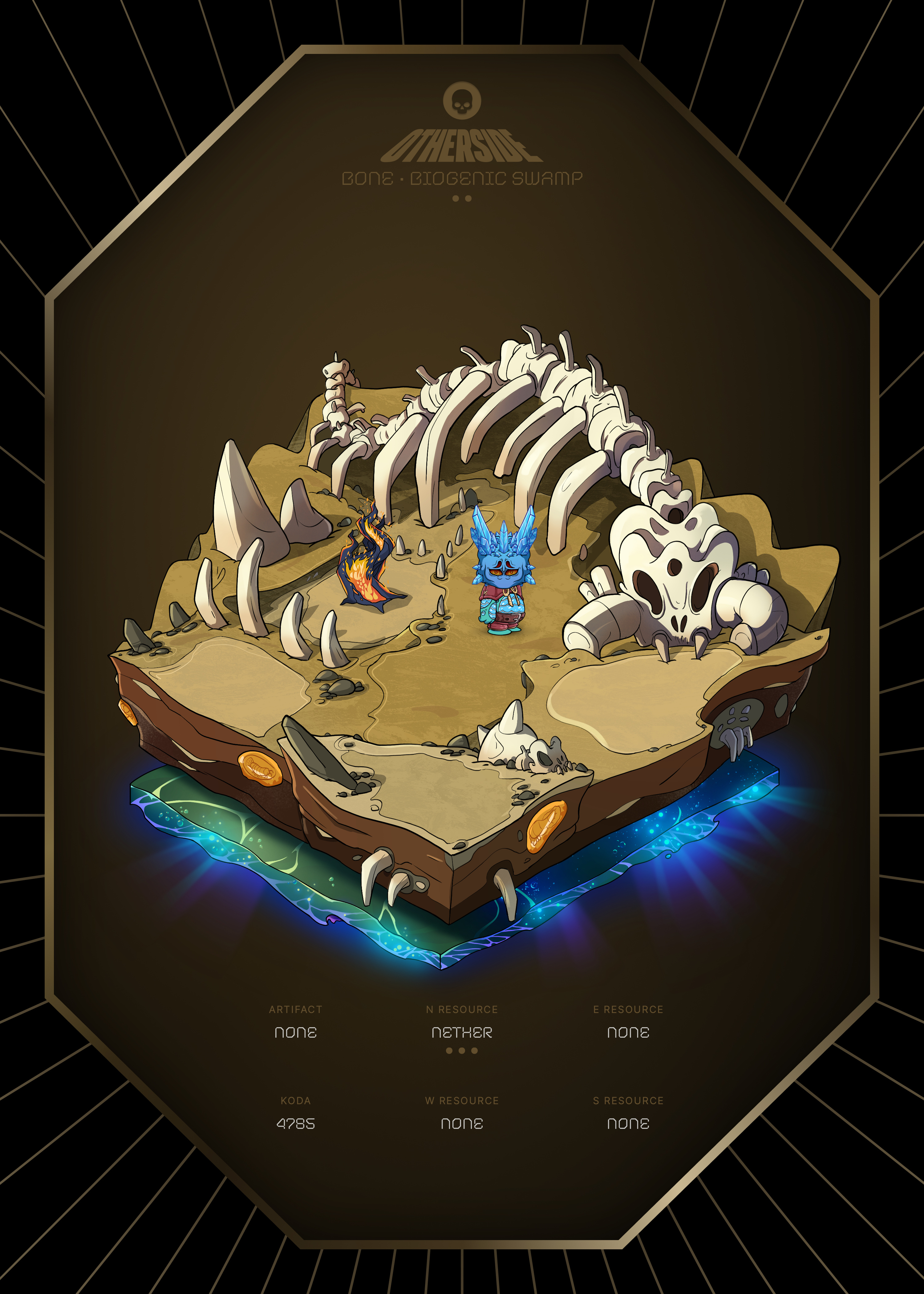 Otherdeed #4534 — Bone