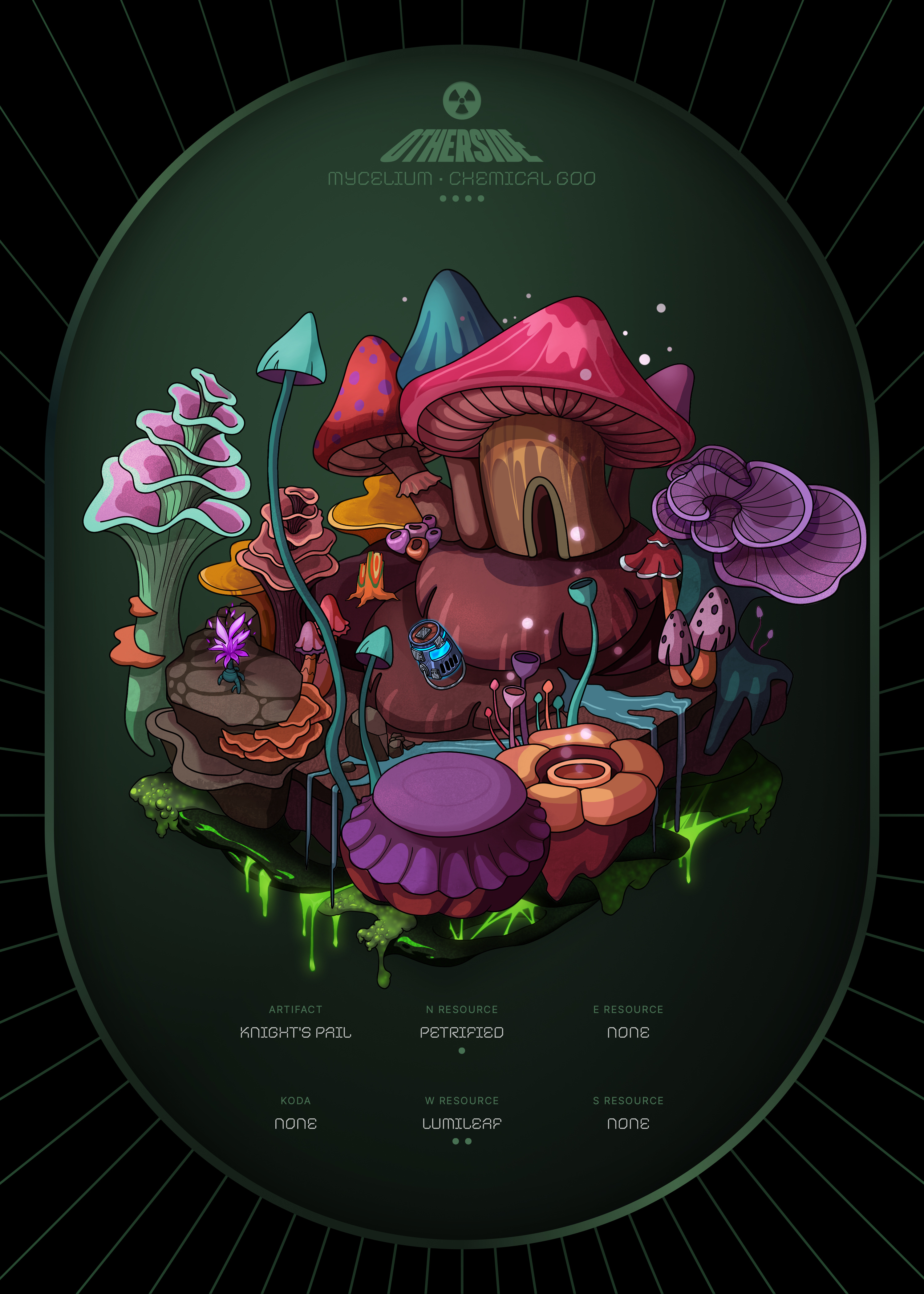 Otherdeed #12218 — Mycelium