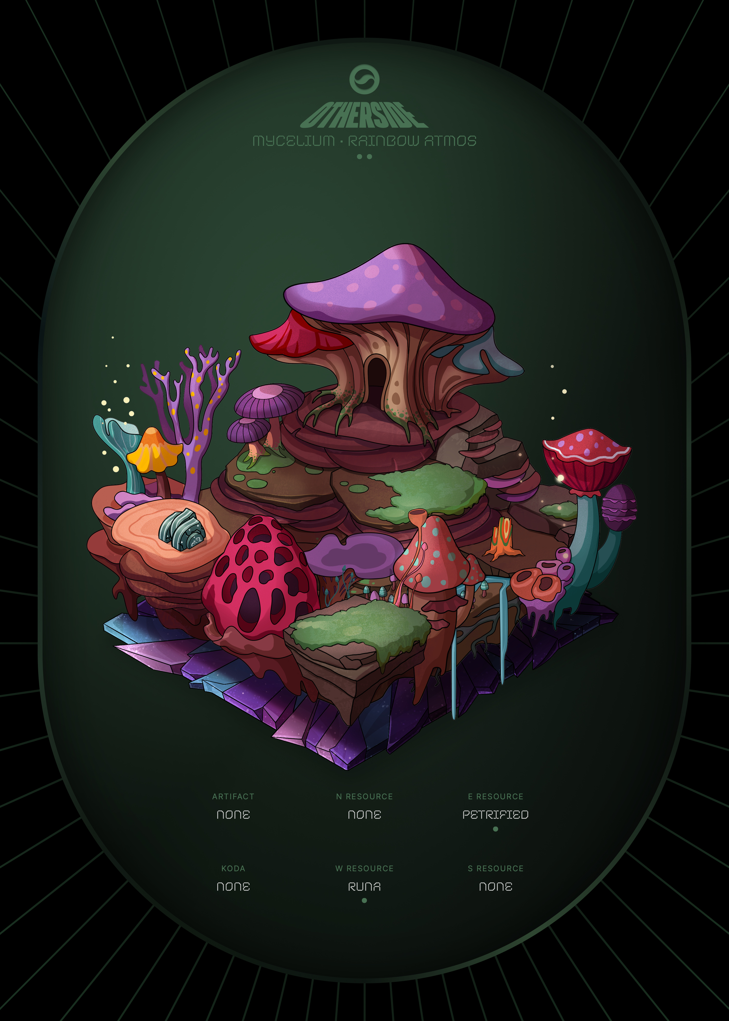 Otherdeed #71392 — Mycelium