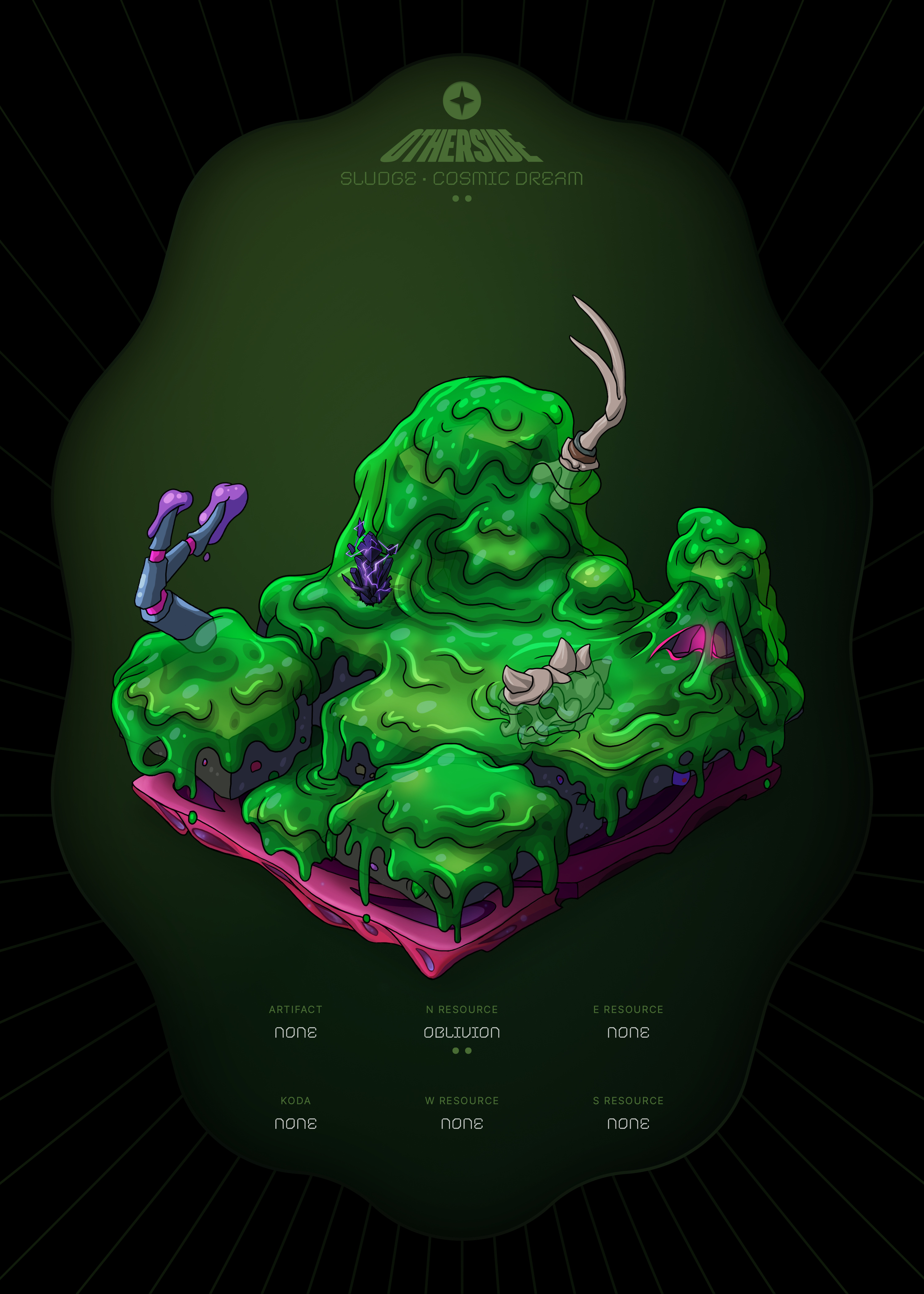 Otherdeed #96272 — Sludge