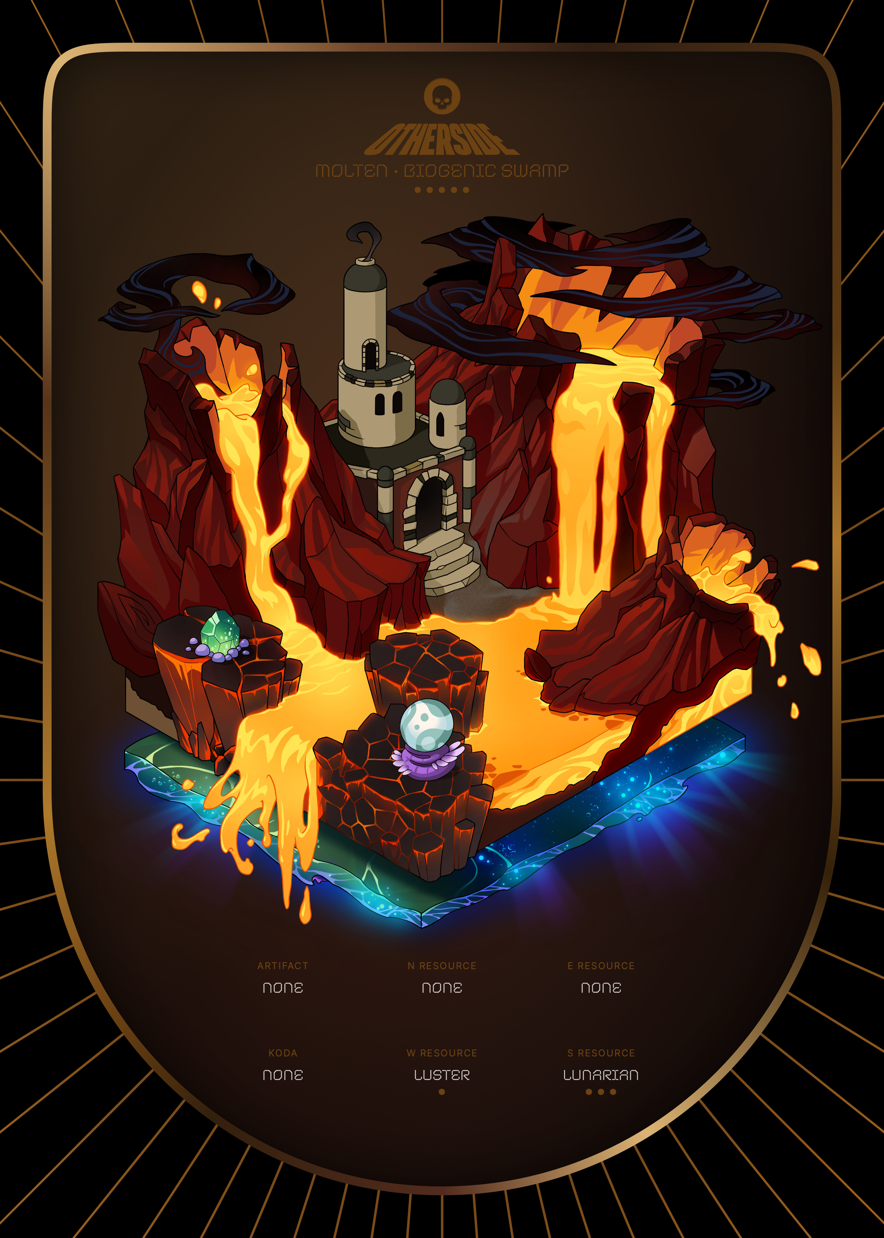 Otherdeed #2901 — Molten