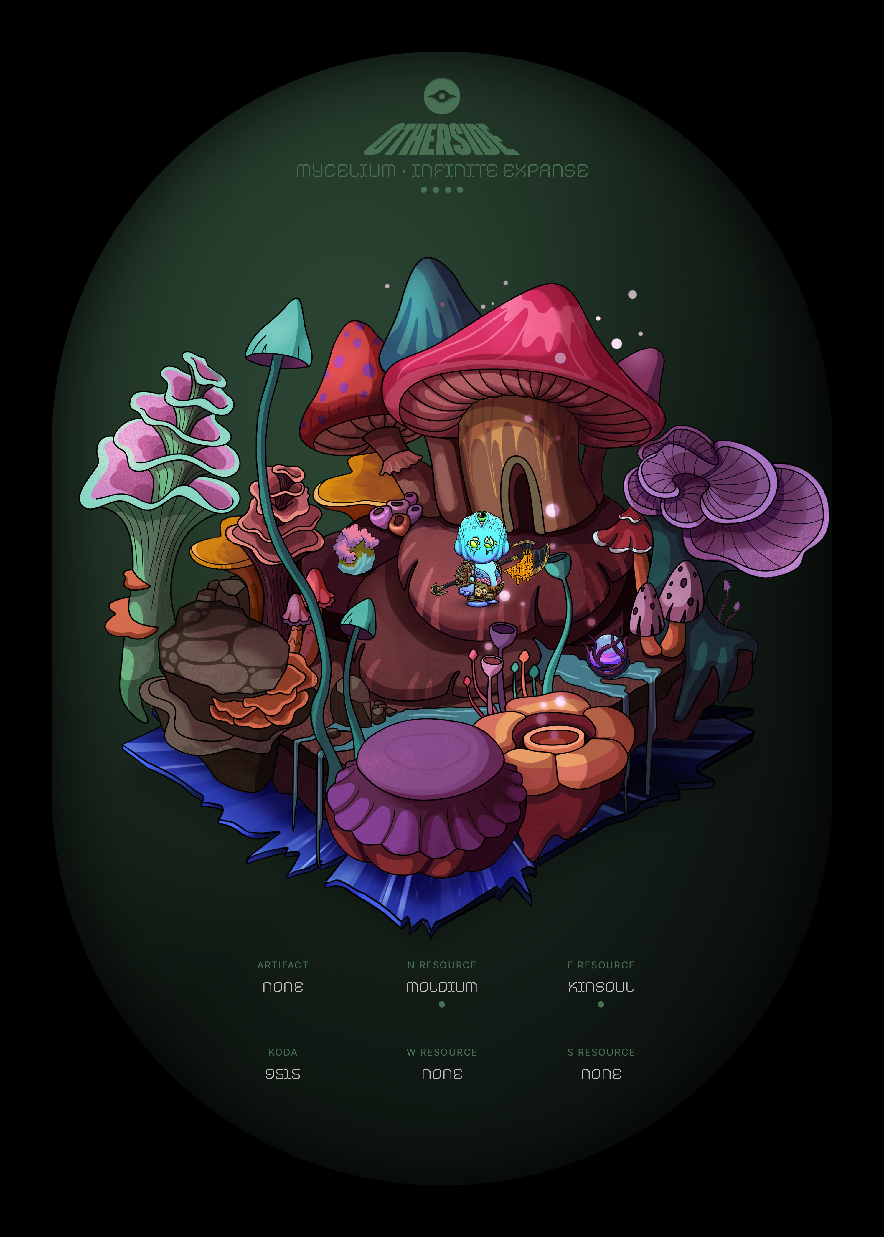 Otherdeed #54222 — Mycelium