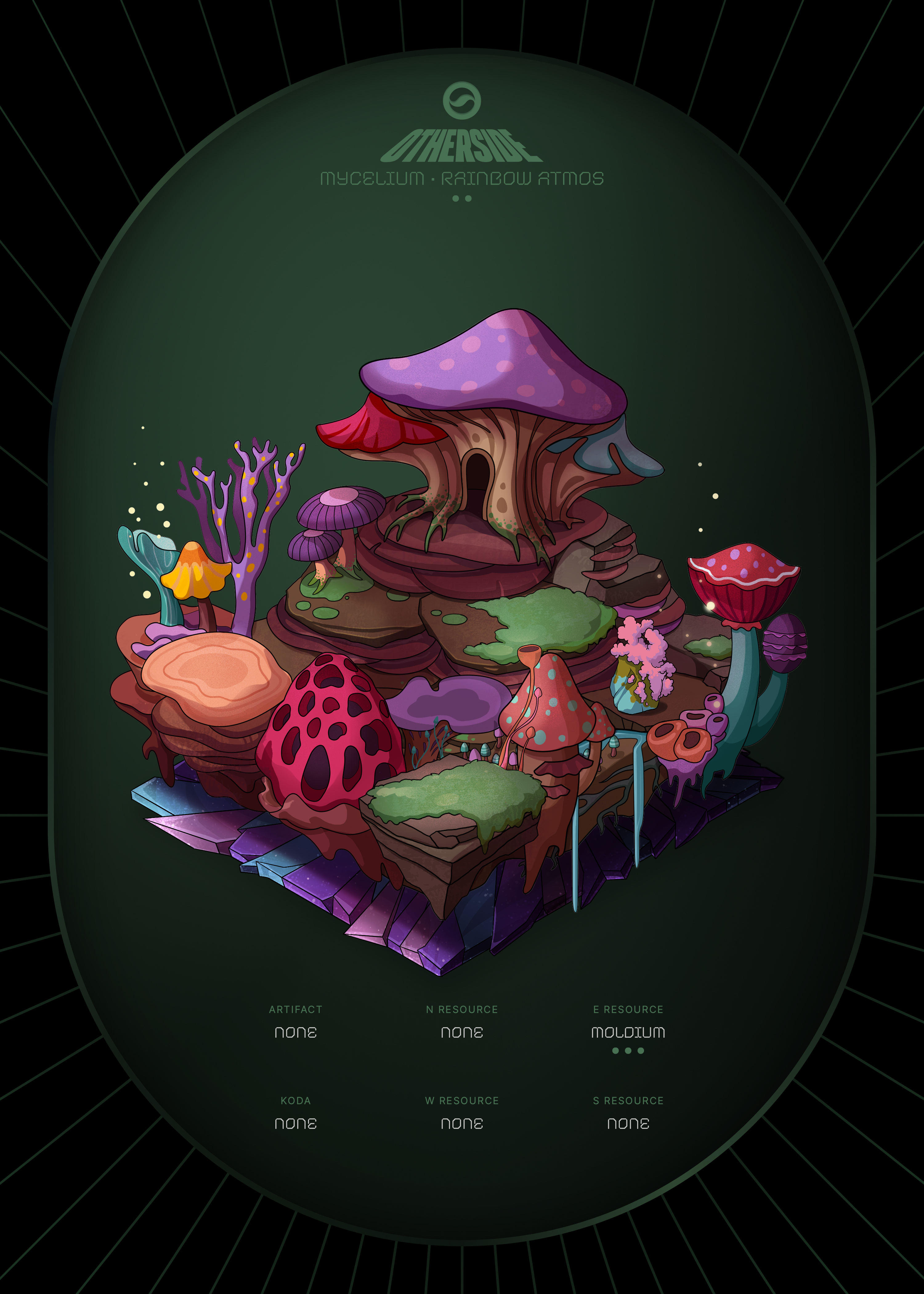 Otherdeed #83717 — Mycelium