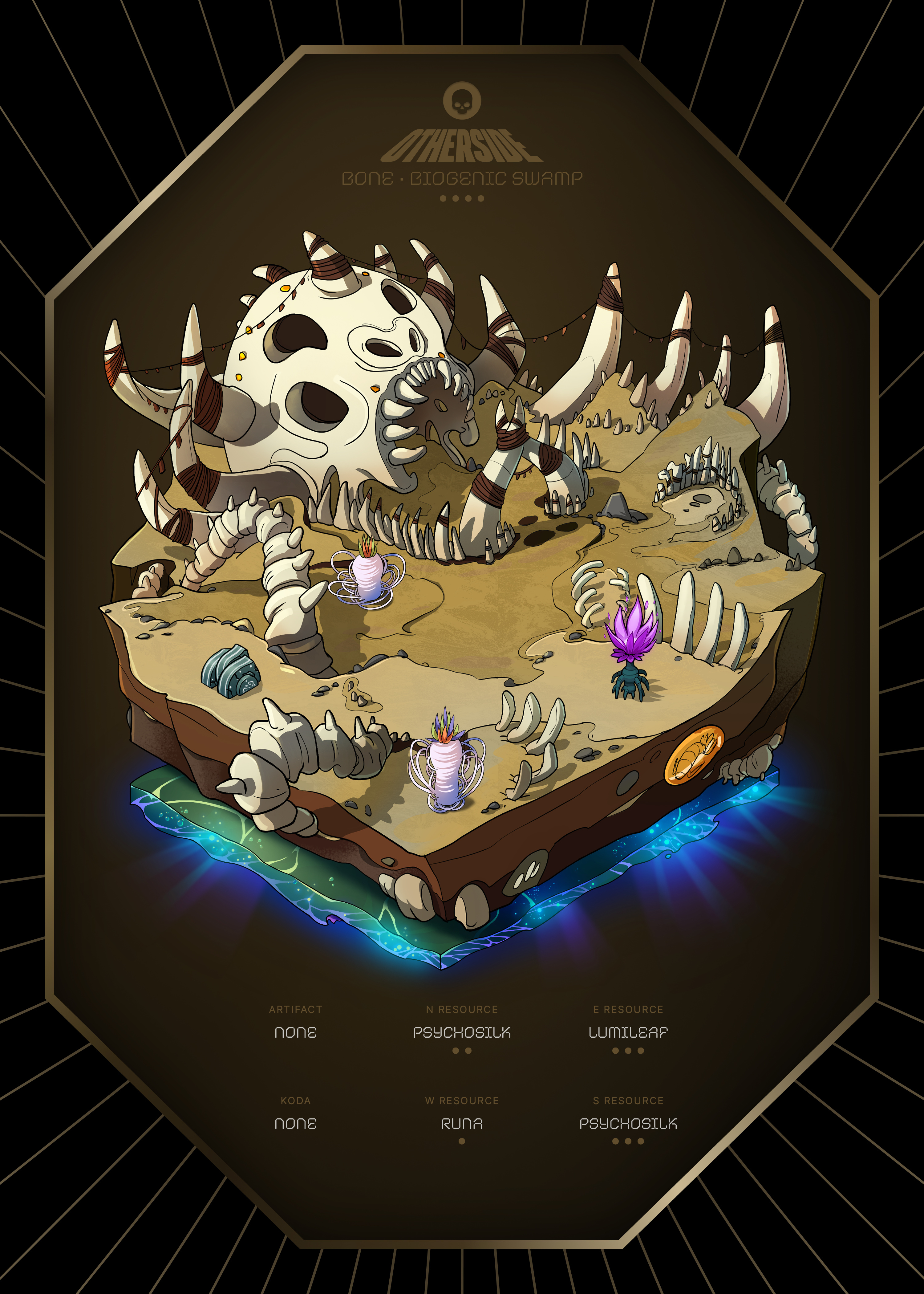 Otherdeed #1658 — Bone