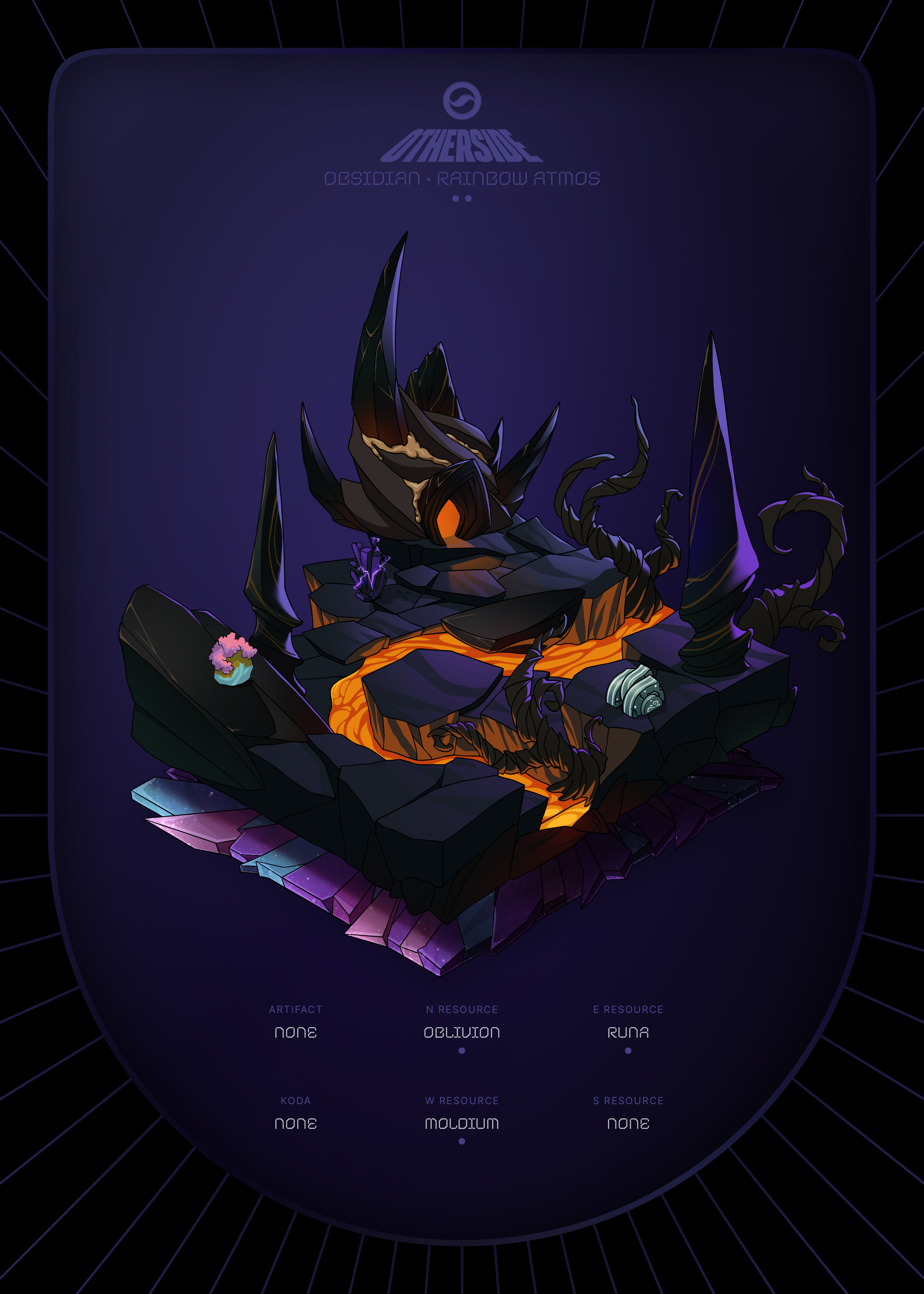 Otherdeed #75395 — Obsidian